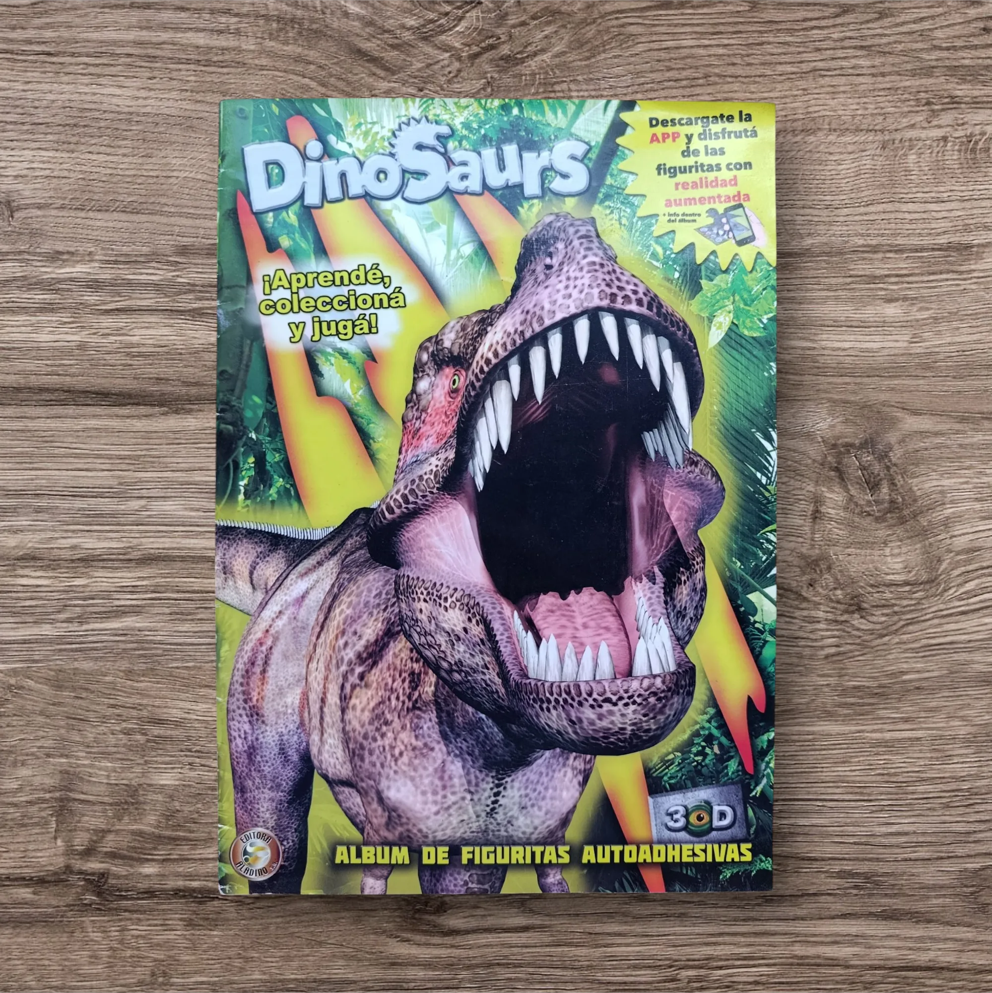Álbum completo Dinosaurs 3D