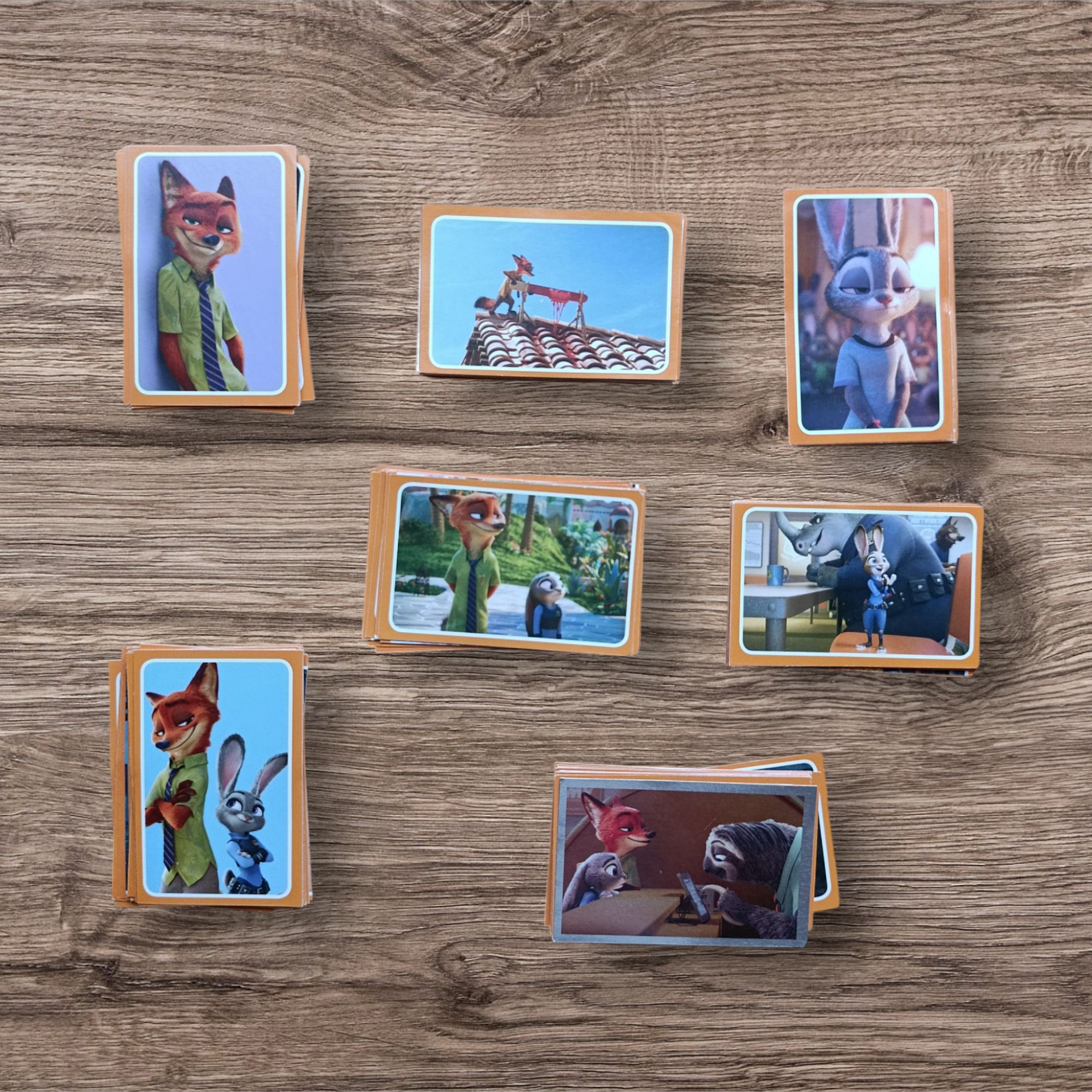 Lote 146 figuritas sin repetir Zootopia