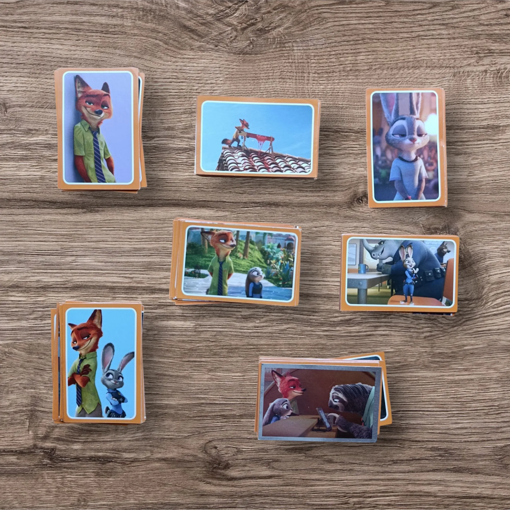 Lote 146 figuritas sin repetir Zootopia