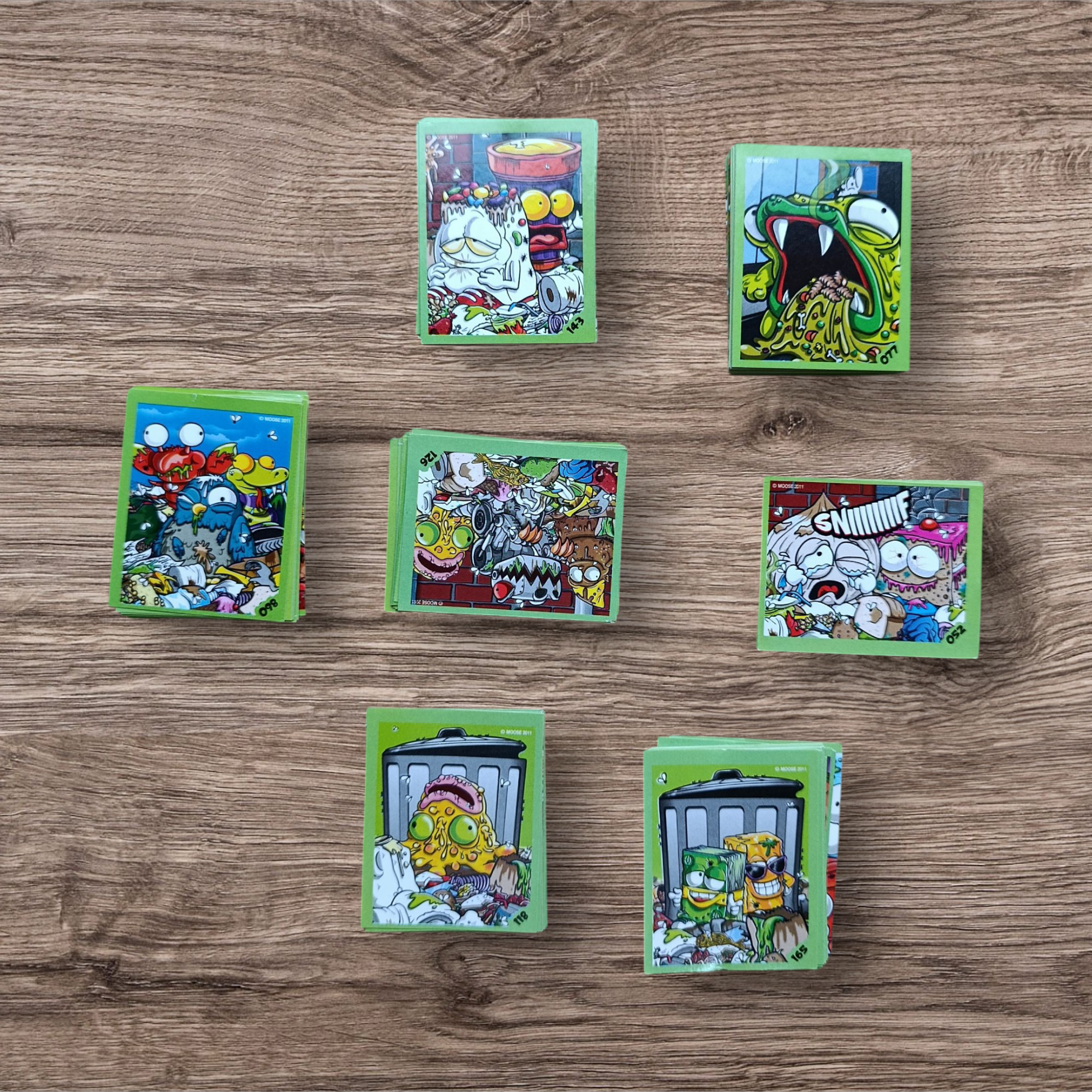 Lote 124 figuritas Trash Pack