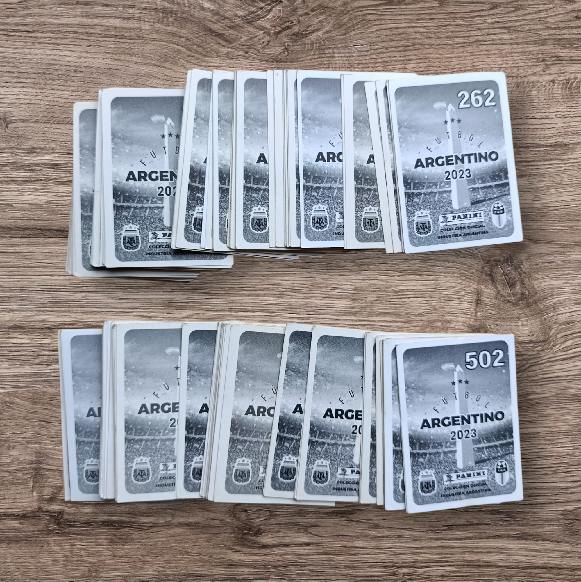 Lote 161 figuritas sin repetir Fútbol Argentino 2023