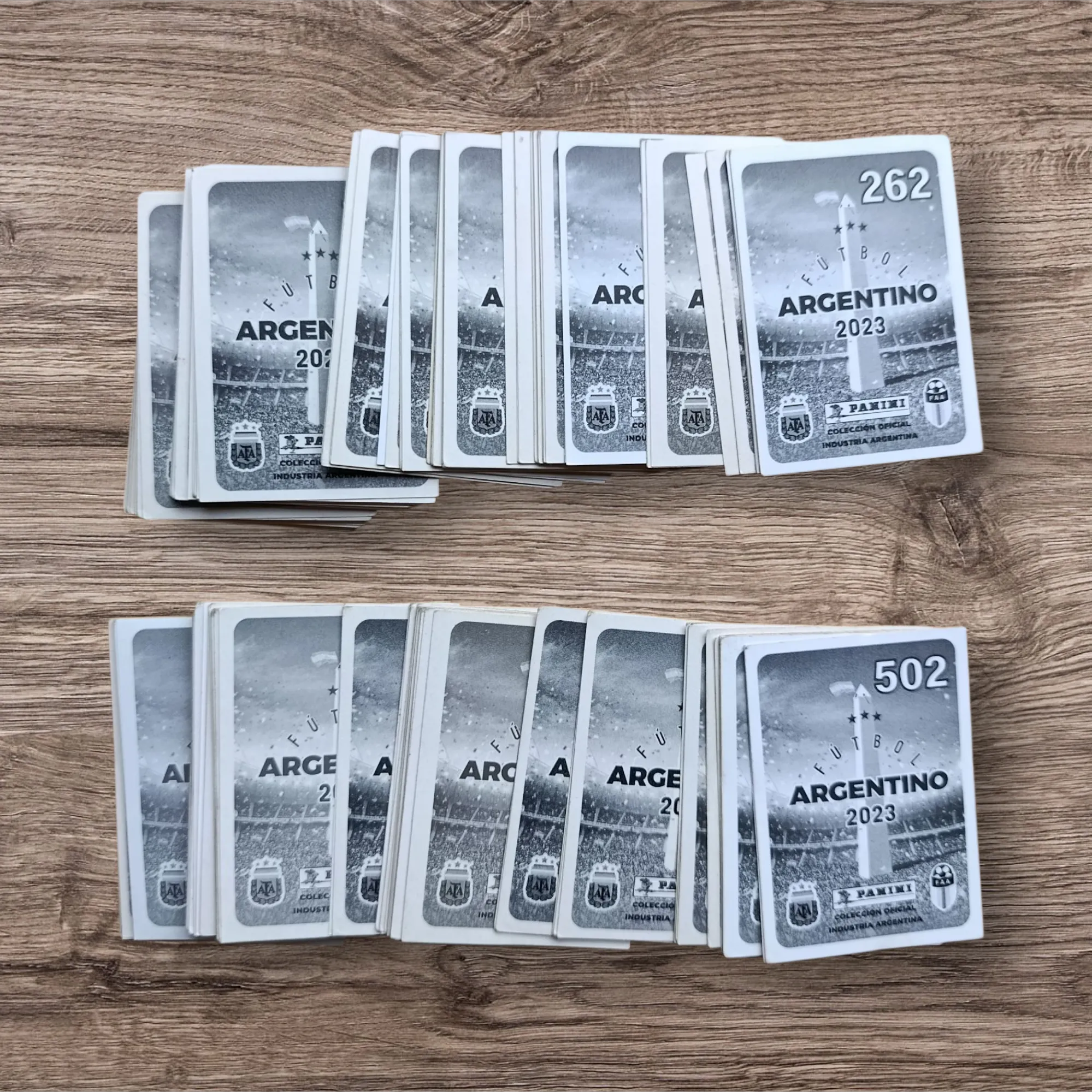 Lote 161 figuritas sin repetir Fútbol Argentino 2023