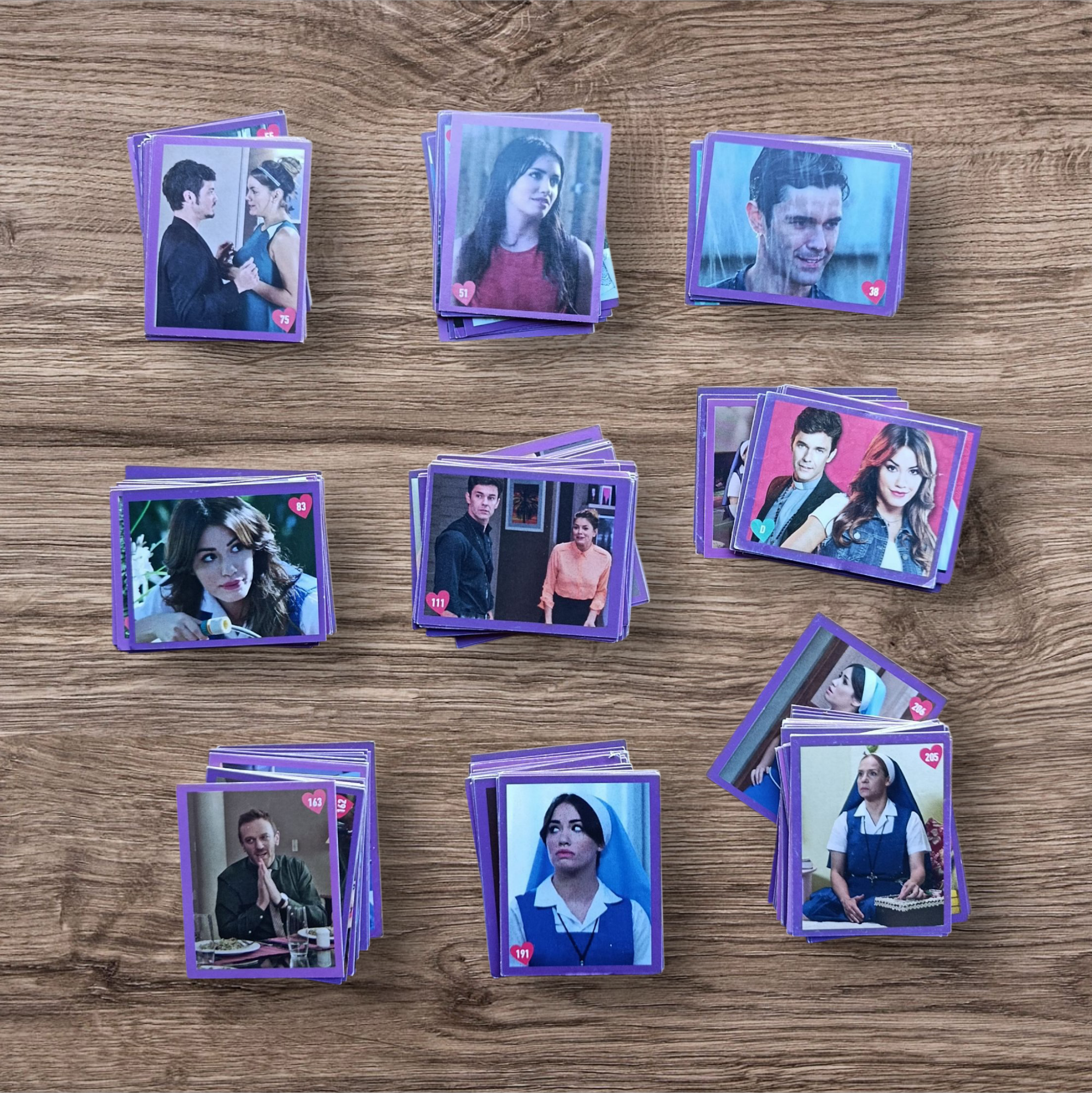 Lote 234 figuritas sin repetir Esperanza Mía