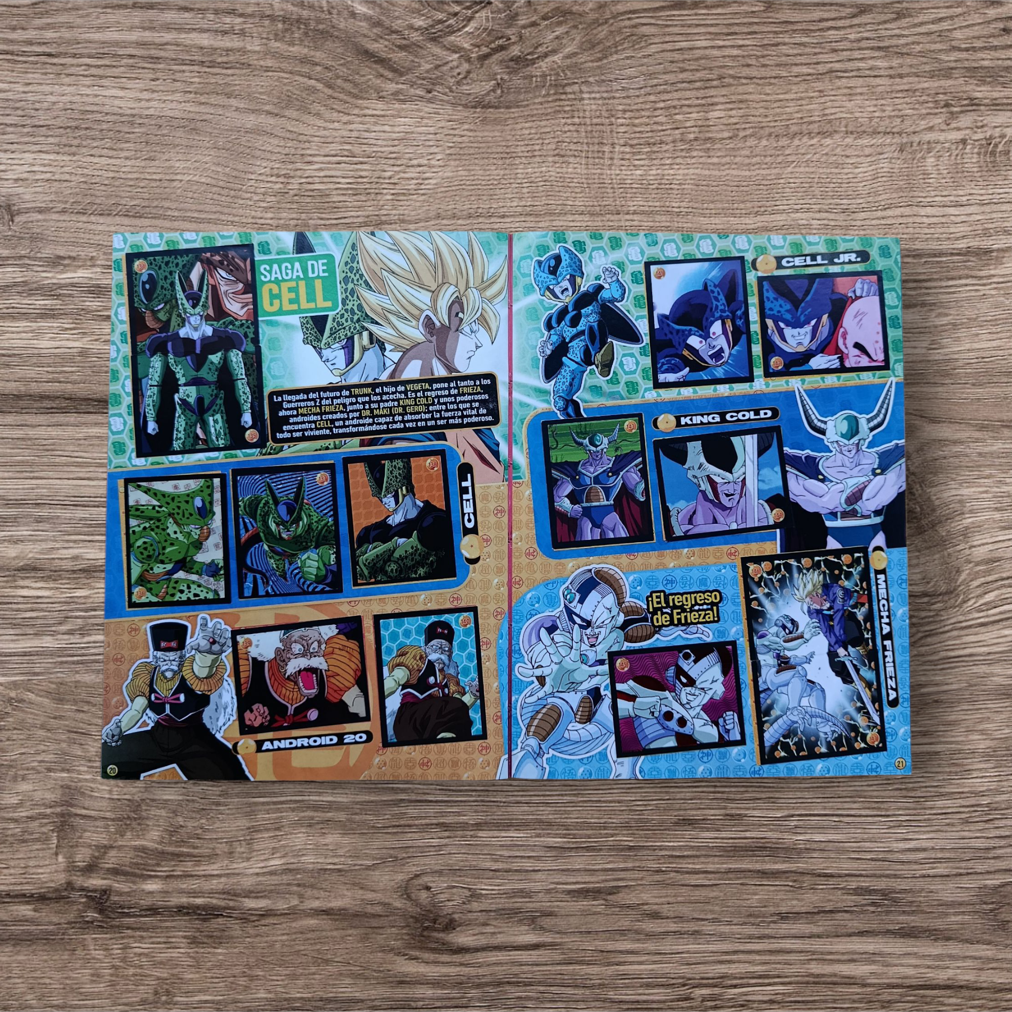 Álbum completo Dragon Ball de Oro