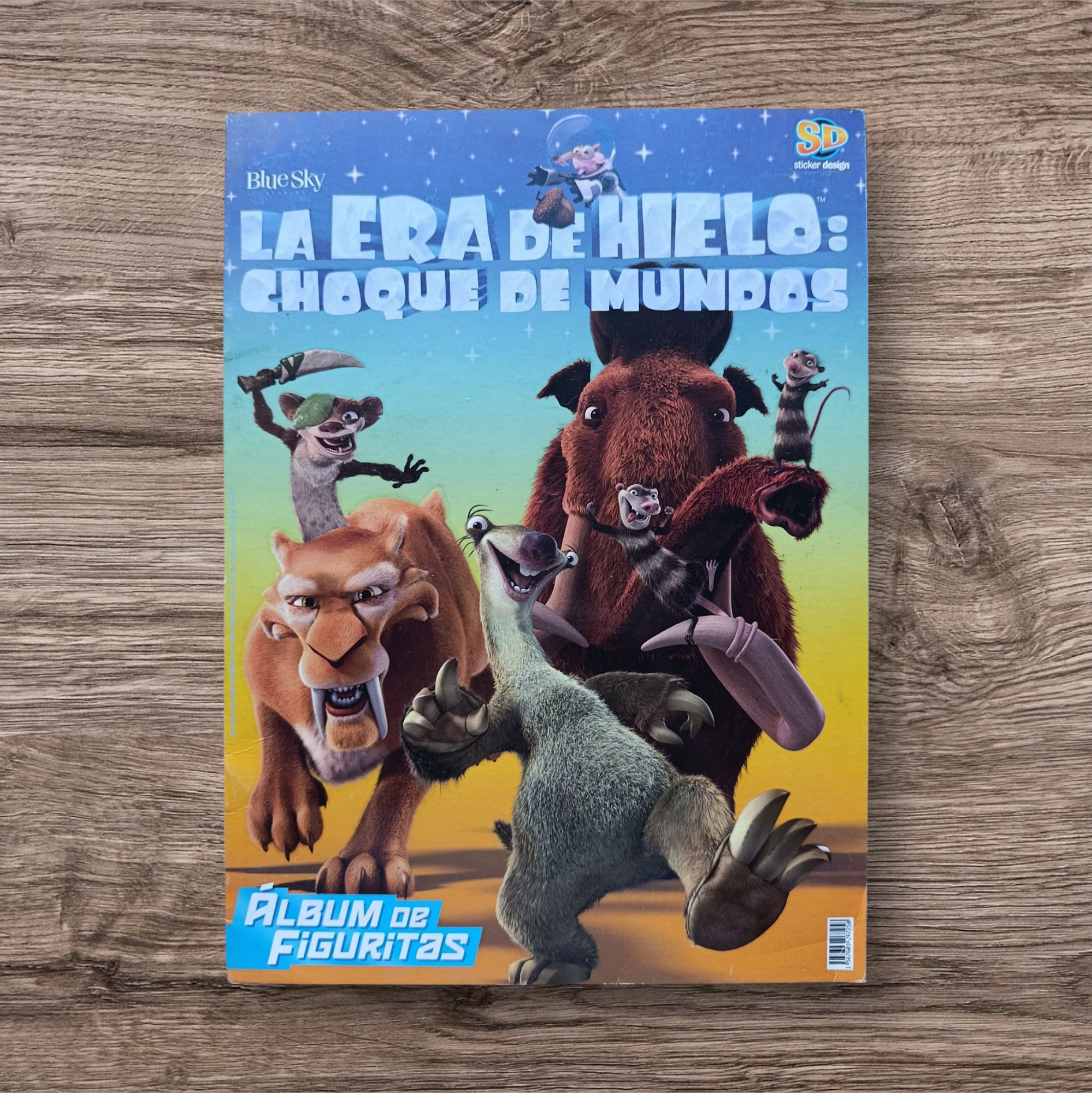 Álbum completo La Era del Hielo Choque de Mundos