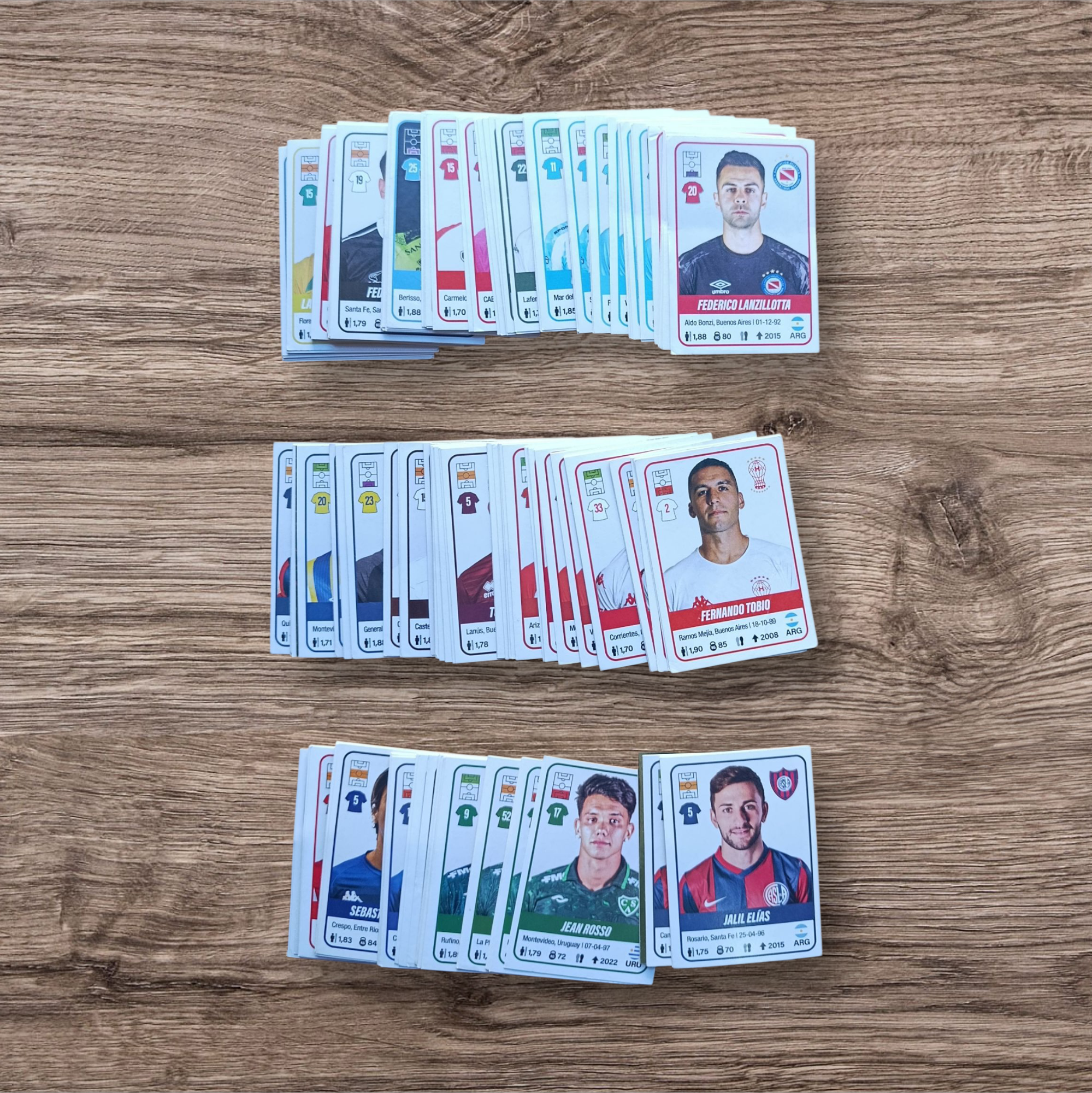 Lote 198 figuritas sin repetir Fútbol Argentino 2023