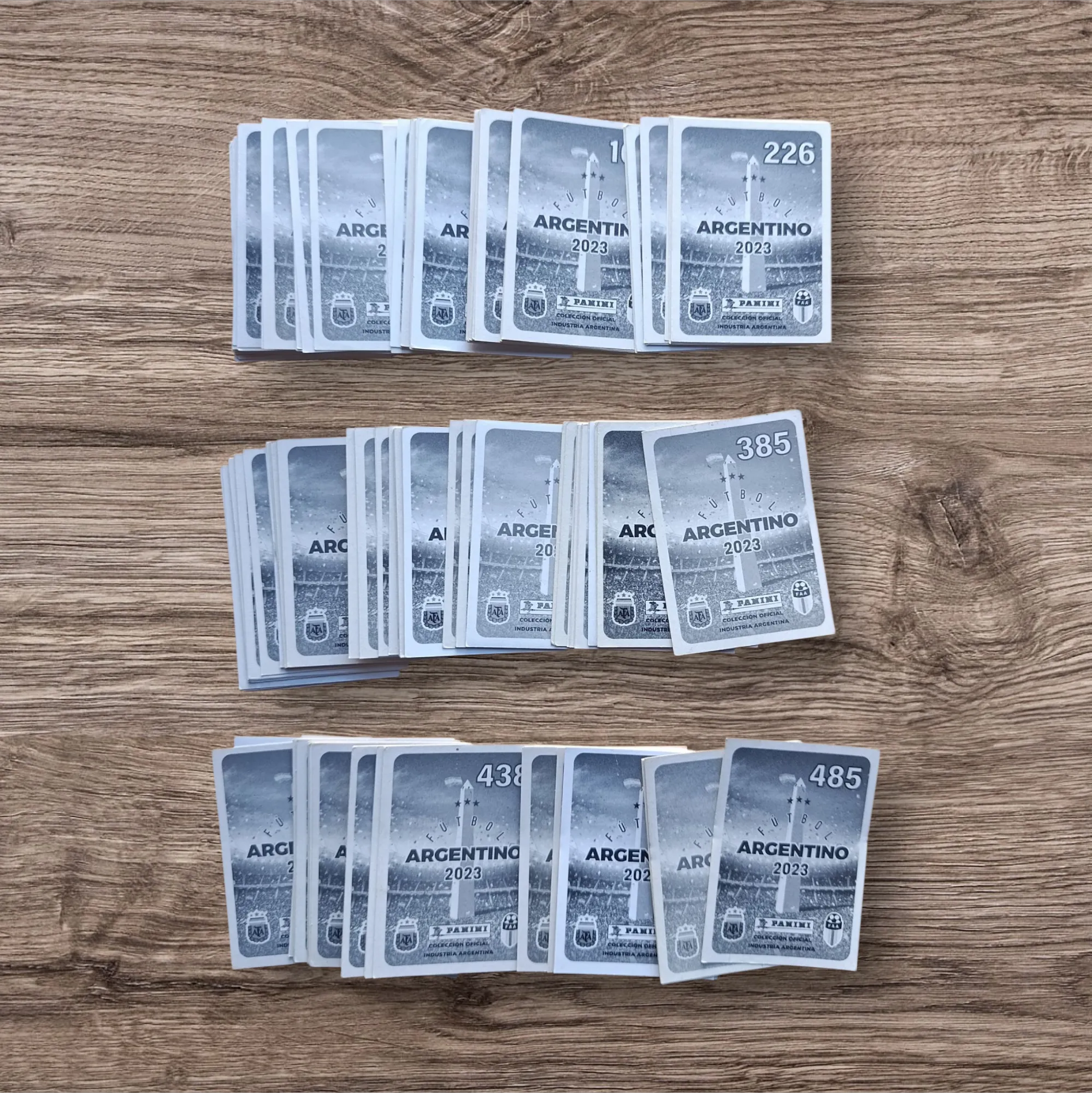 Lote 198 figuritas sin repetir Fútbol Argentino 2023