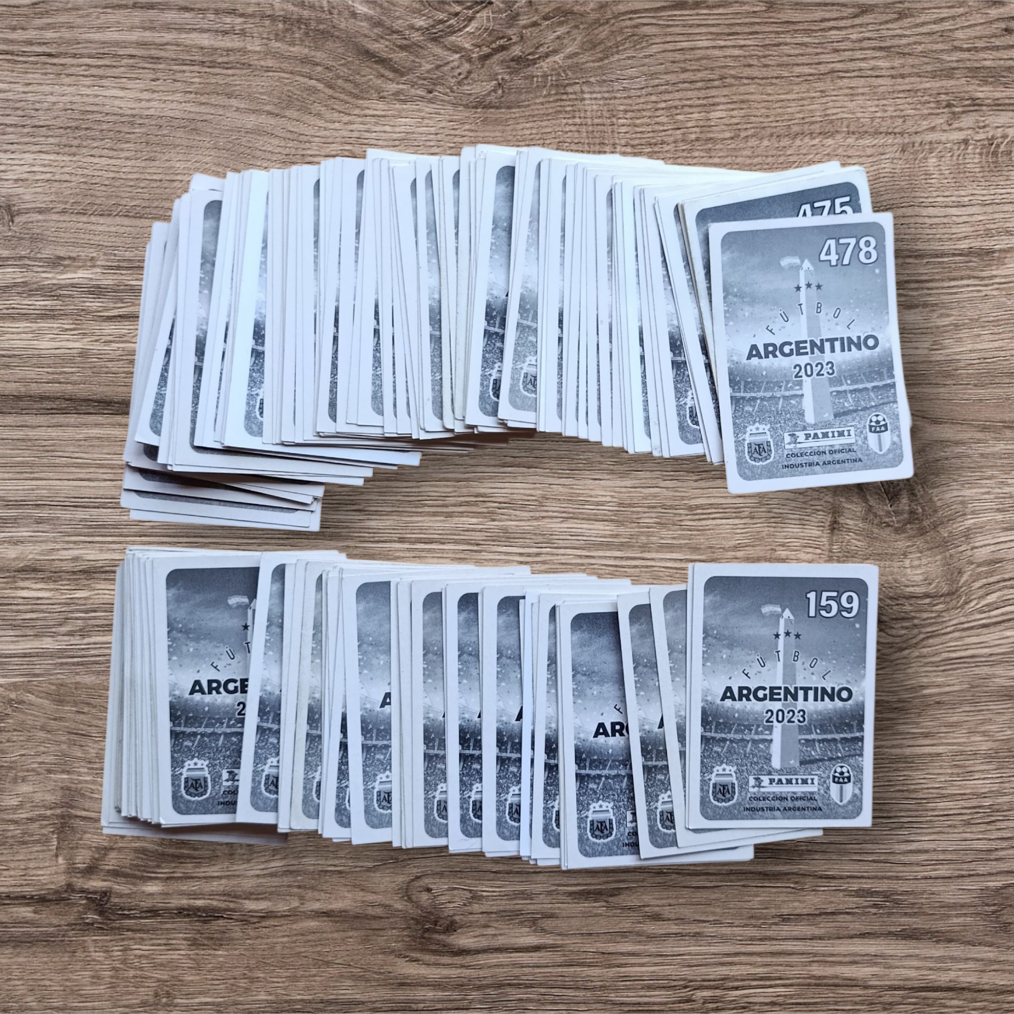 Lote 146 figuritas sin repetir Fútbol Argentino 2023