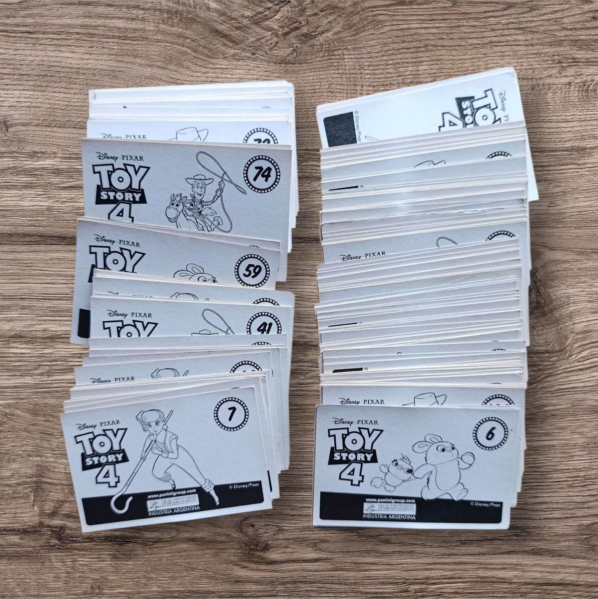 Lote 180 figuritas sin repetir Toy Story 4