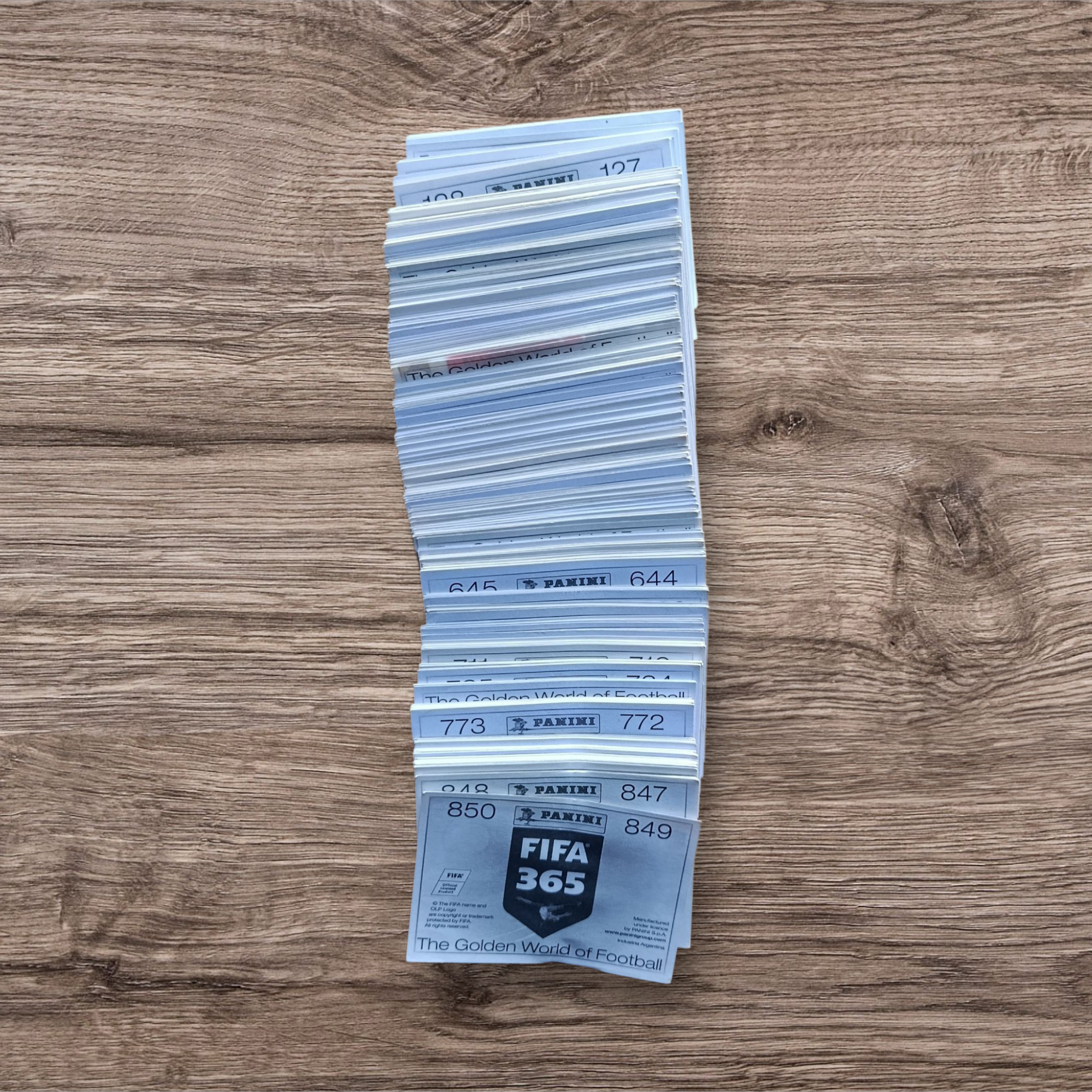 Lote 360 figuritas sin repetir FIFA 354 2016