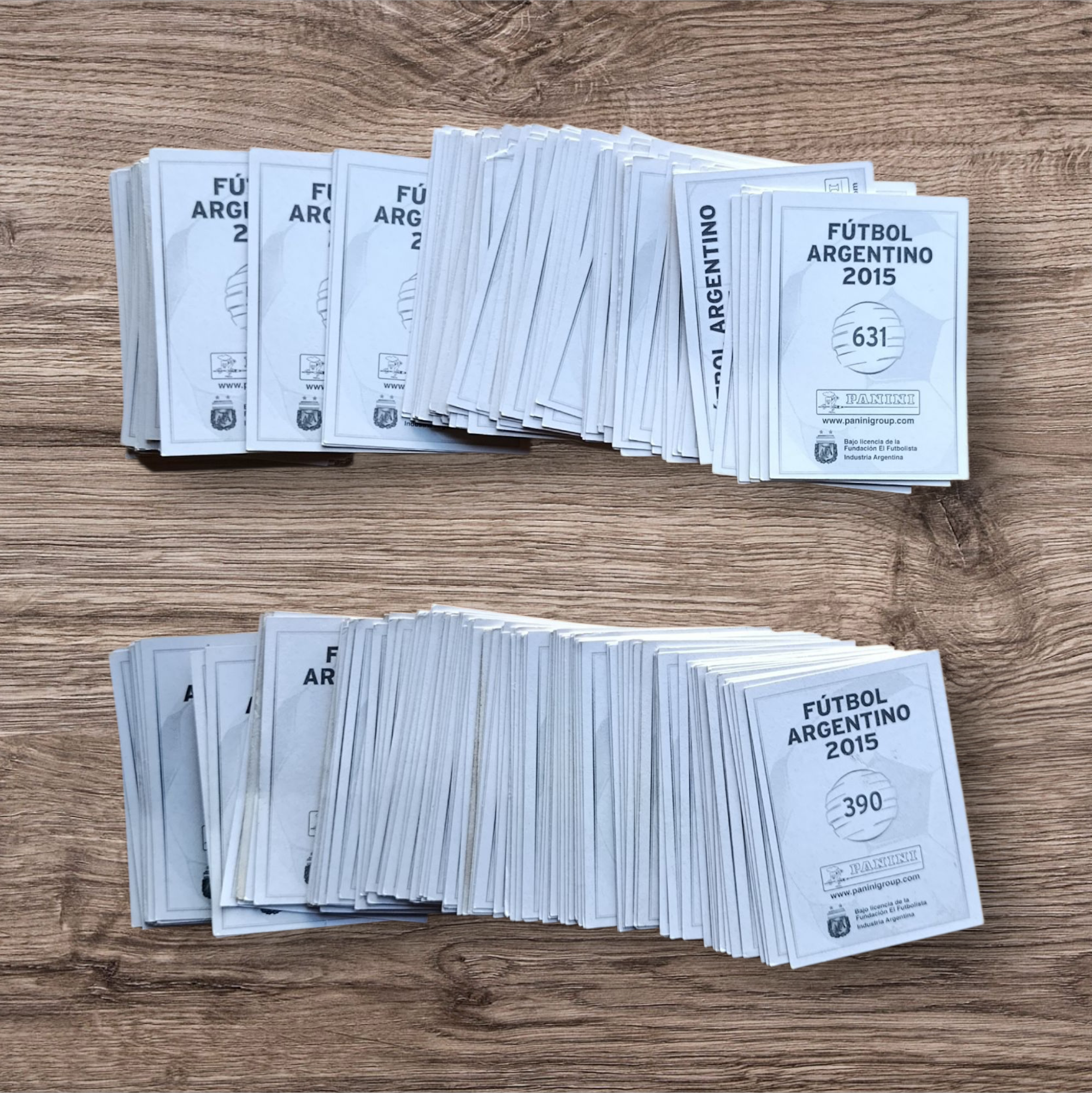 Lote 260 figuritas sin repetir Fútbol Argentino 2015