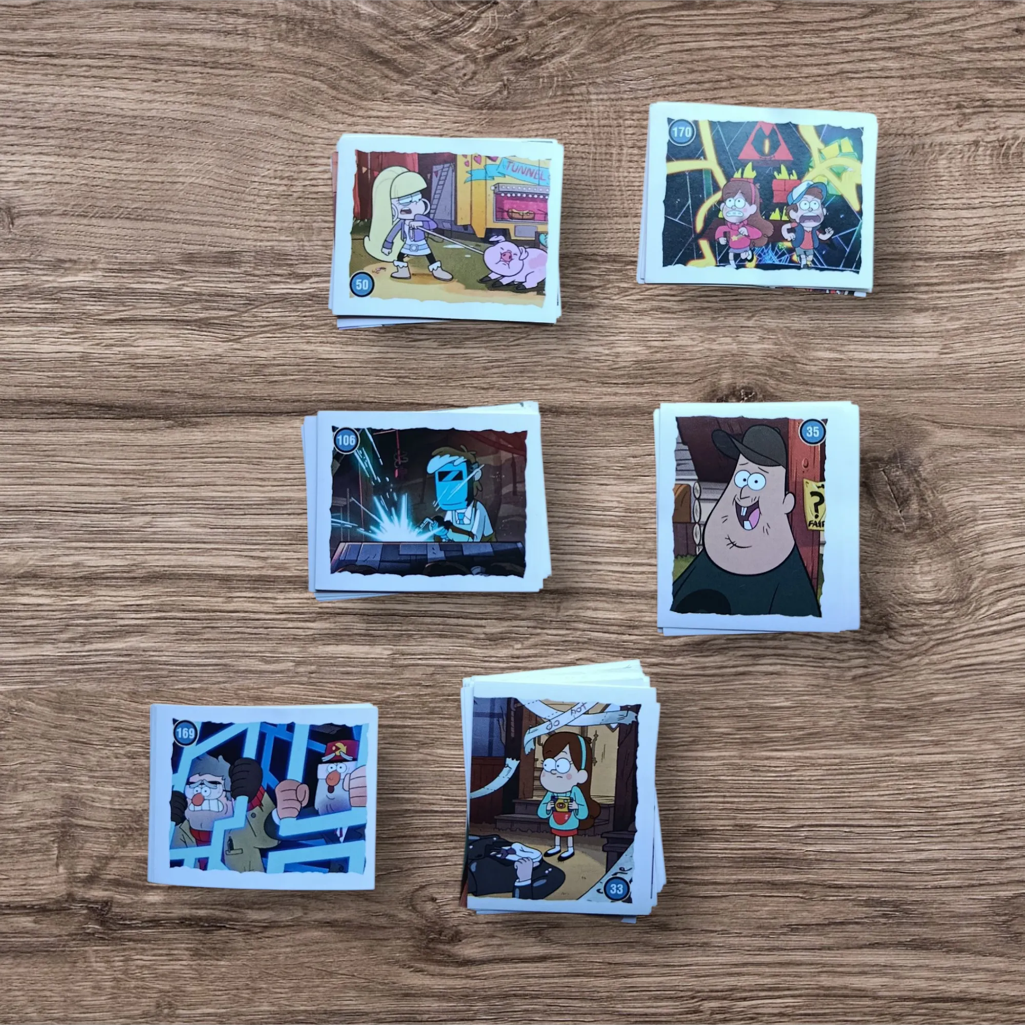 Lote 85 figuritas Gravity Falls