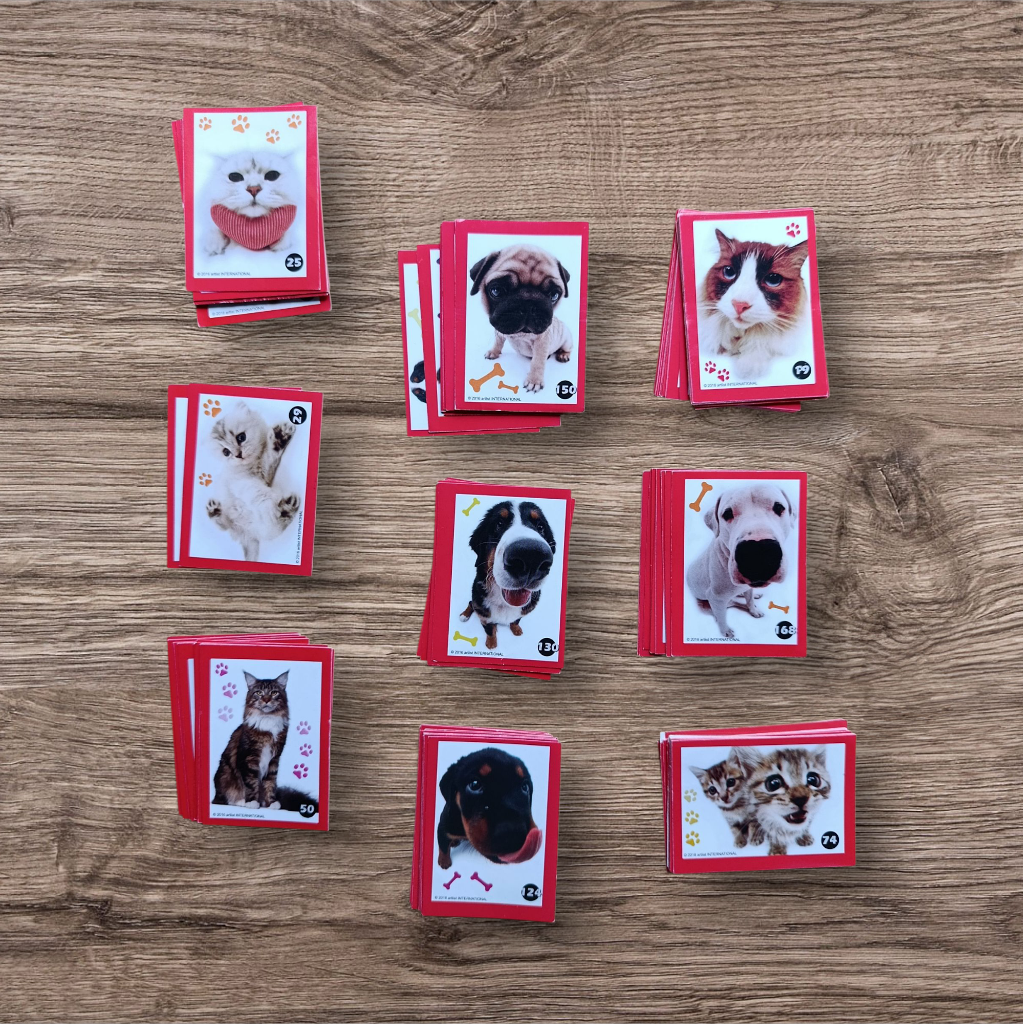 Lote 108 figuritas sin repetir The Dog