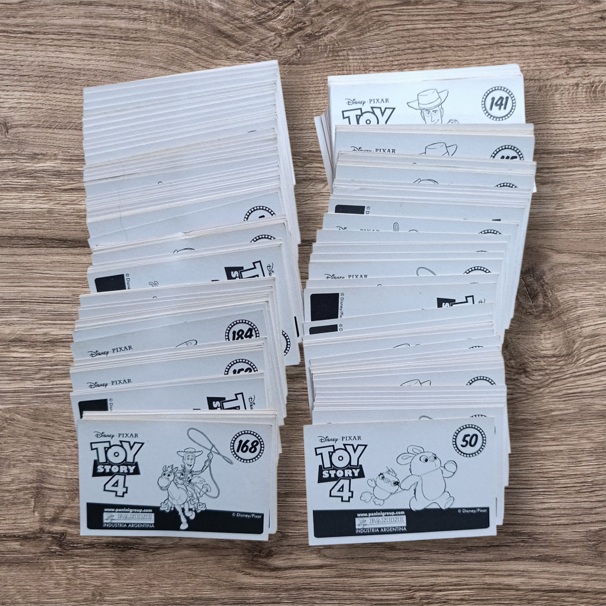 Lote 179 figuritas sin repetir Toy Story 4