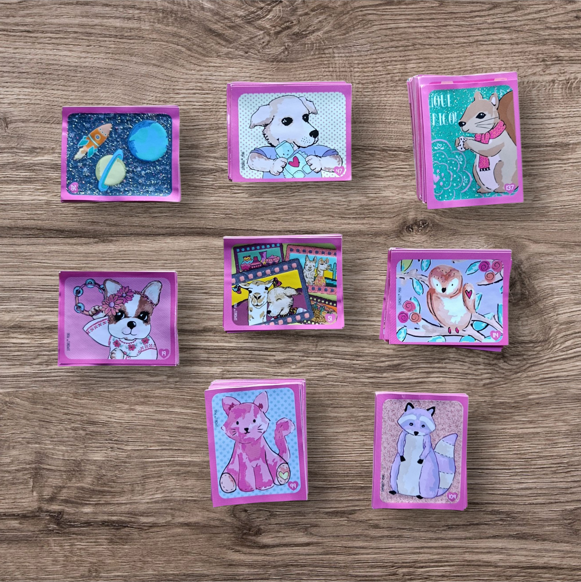 Lote 161 figuritas sin repetir Simones Mini