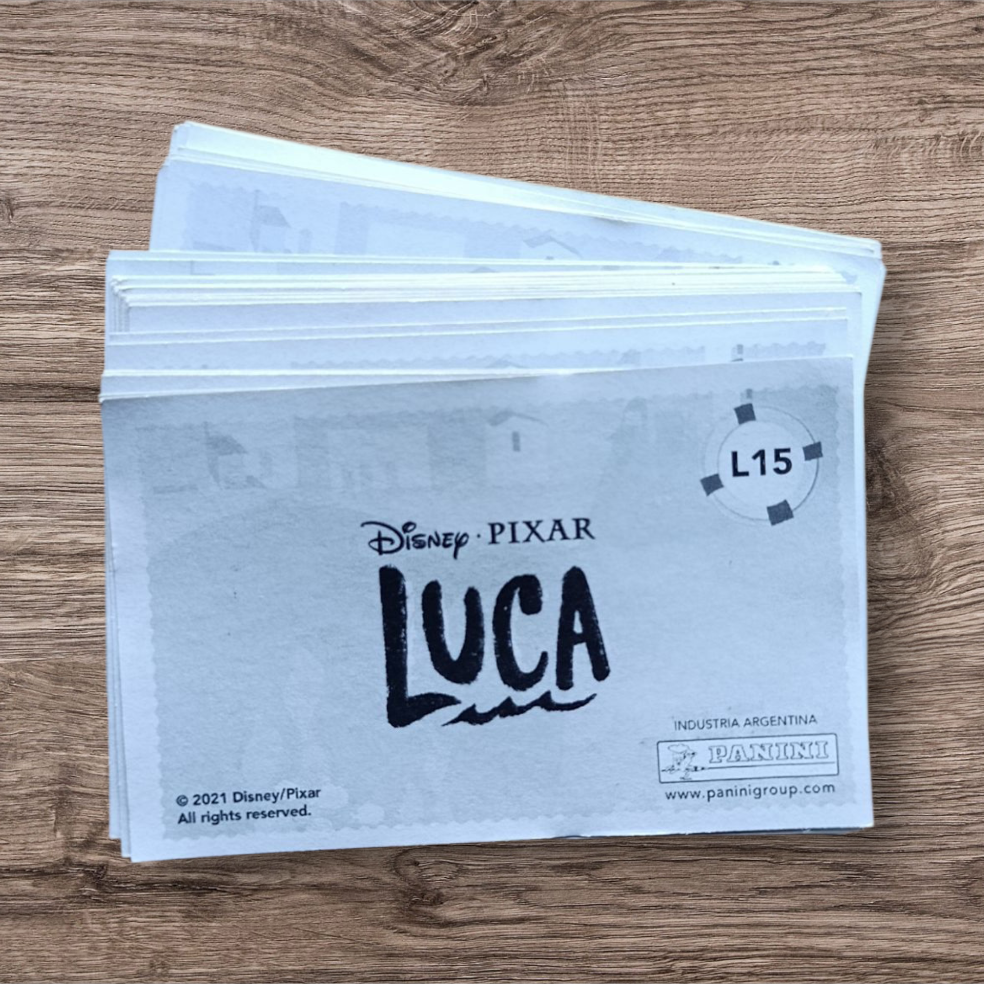 Lote 44 figuritas sin repetir Luca