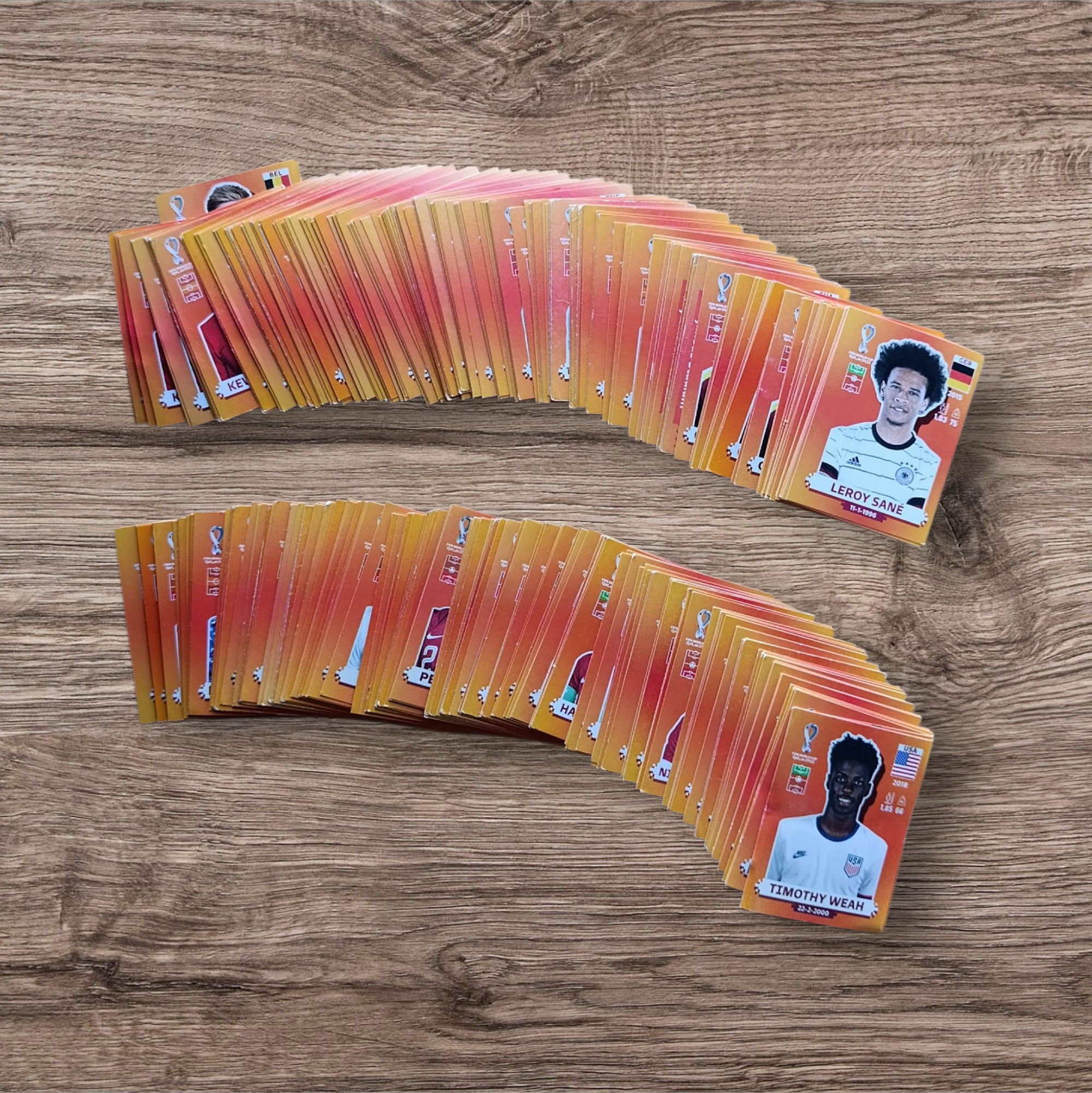 Lote 310 figuritas Mundial Qatar 2022