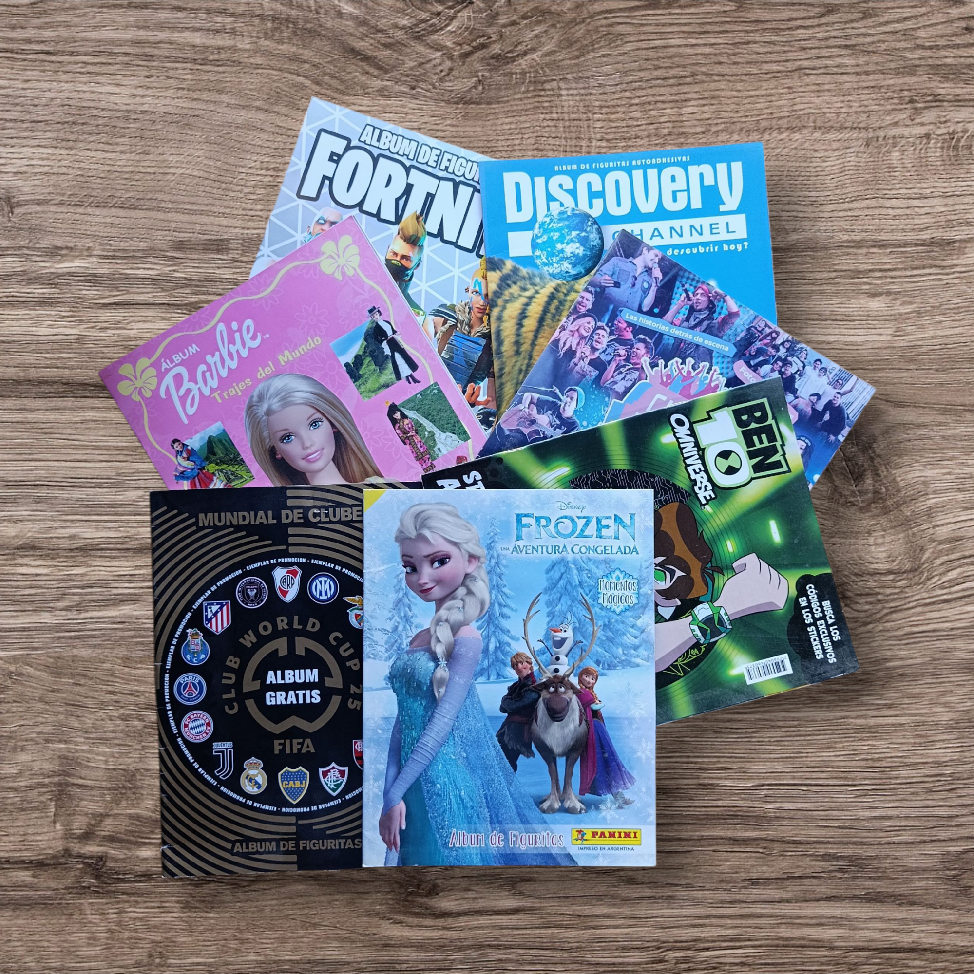 Lote de 15 Álbumes vacíos