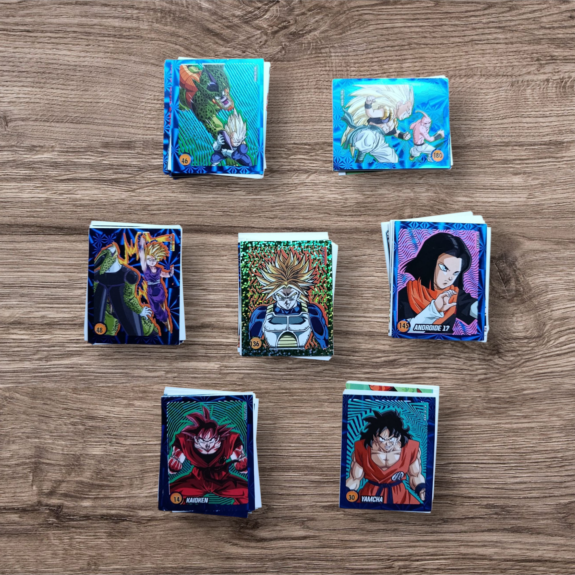 Lote 128 figuritas sin repetir Dragon Ball