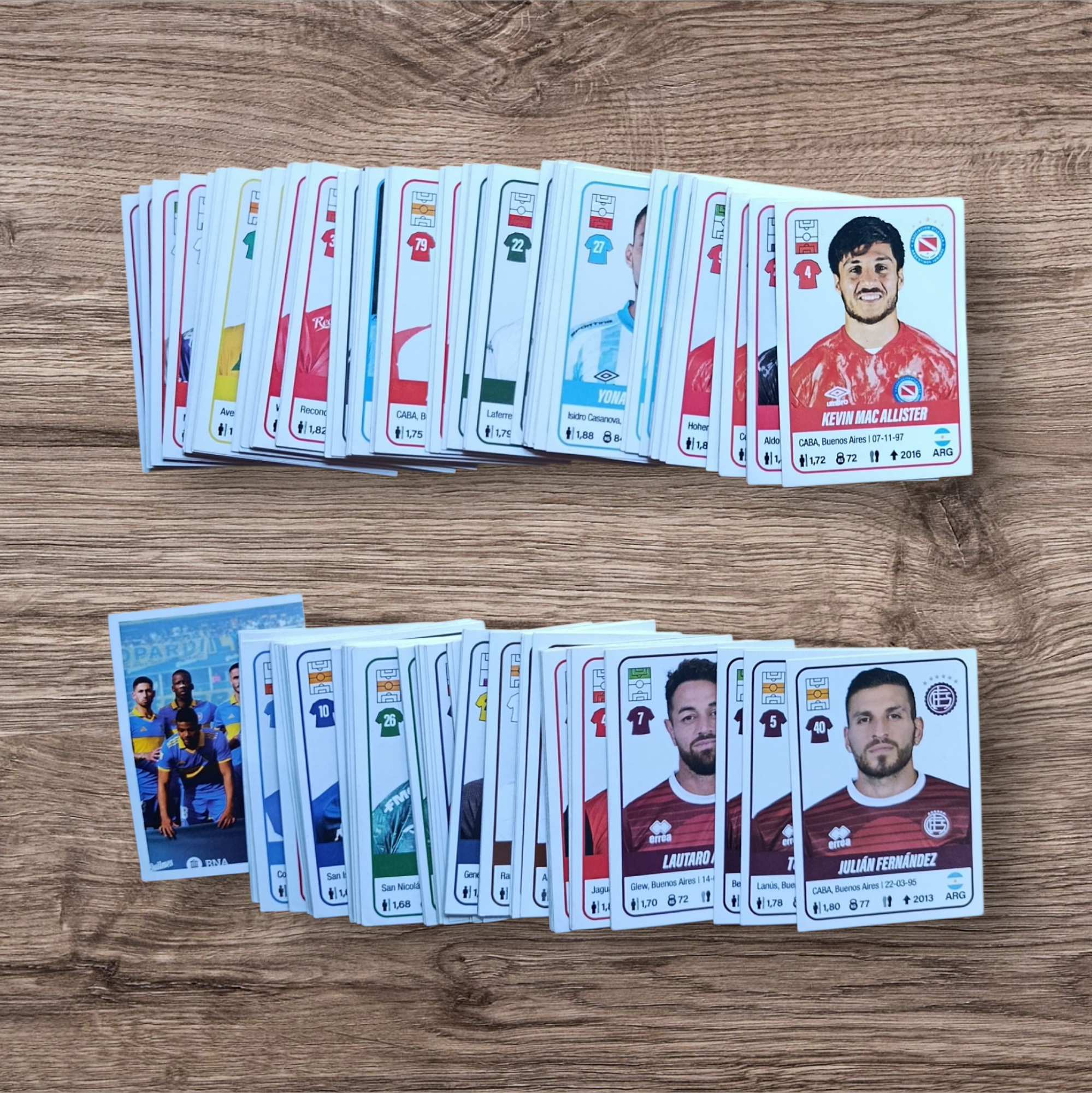 Lote 199 figuritas sin repetir Fútbol Argentino 2023