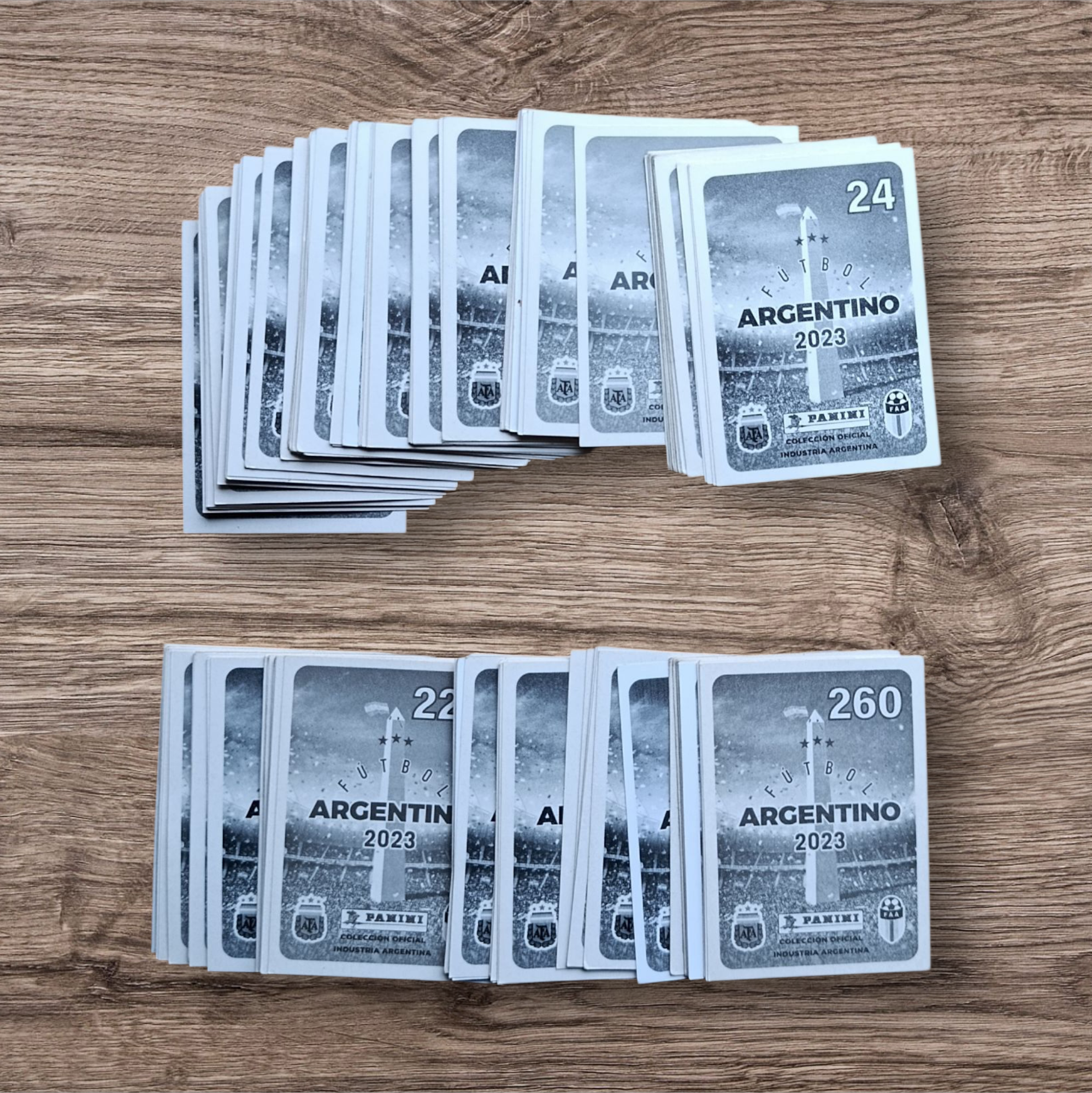 Lote 131 figuritas sin repetir Fútbol Argentino 2023