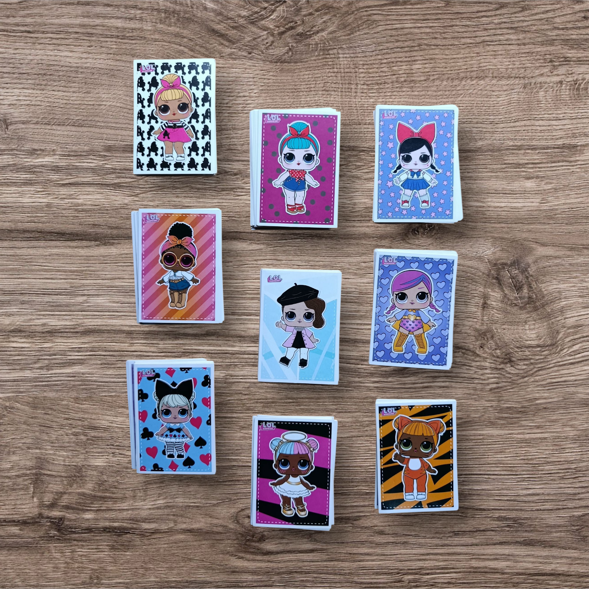 Lote 162 figuritas sin repetir Lol Surprise