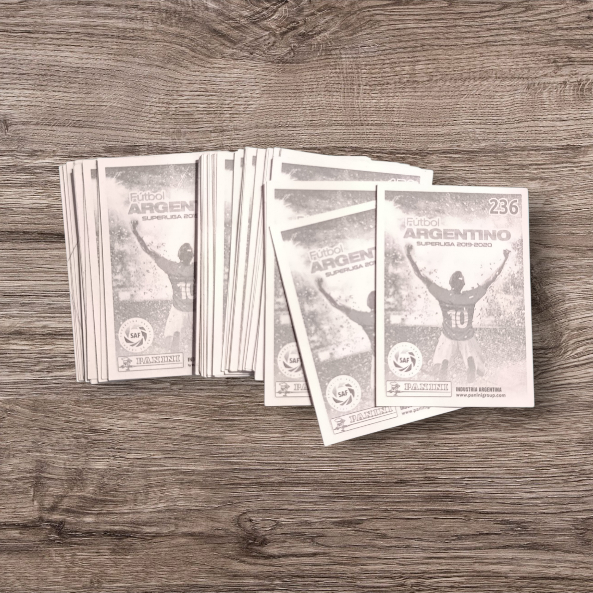 Lote 56 figuritas sin repetir Fútbol Argentino 2019/2020