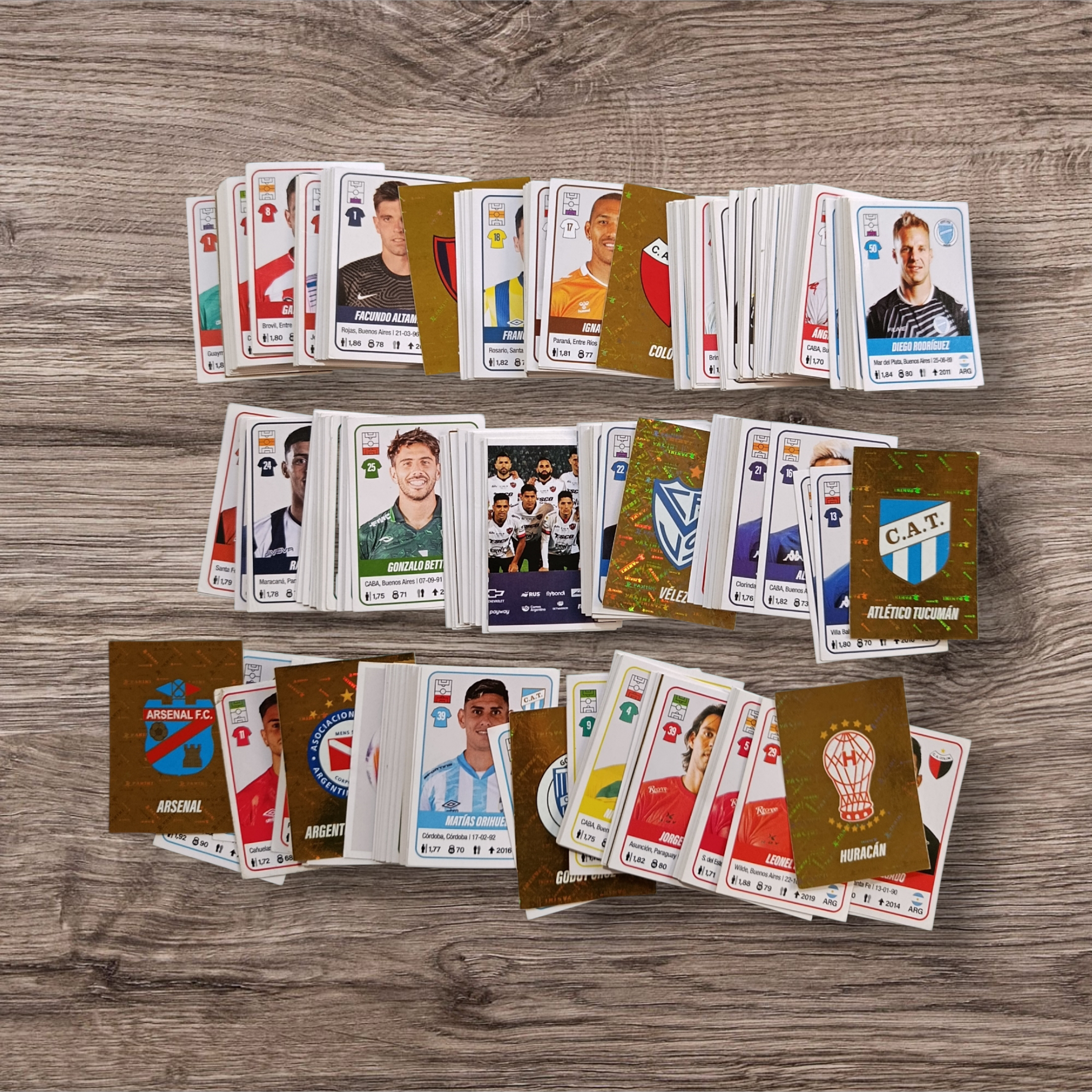 Lote 370 figuritas sin repetir Fútbol Argentino 2023