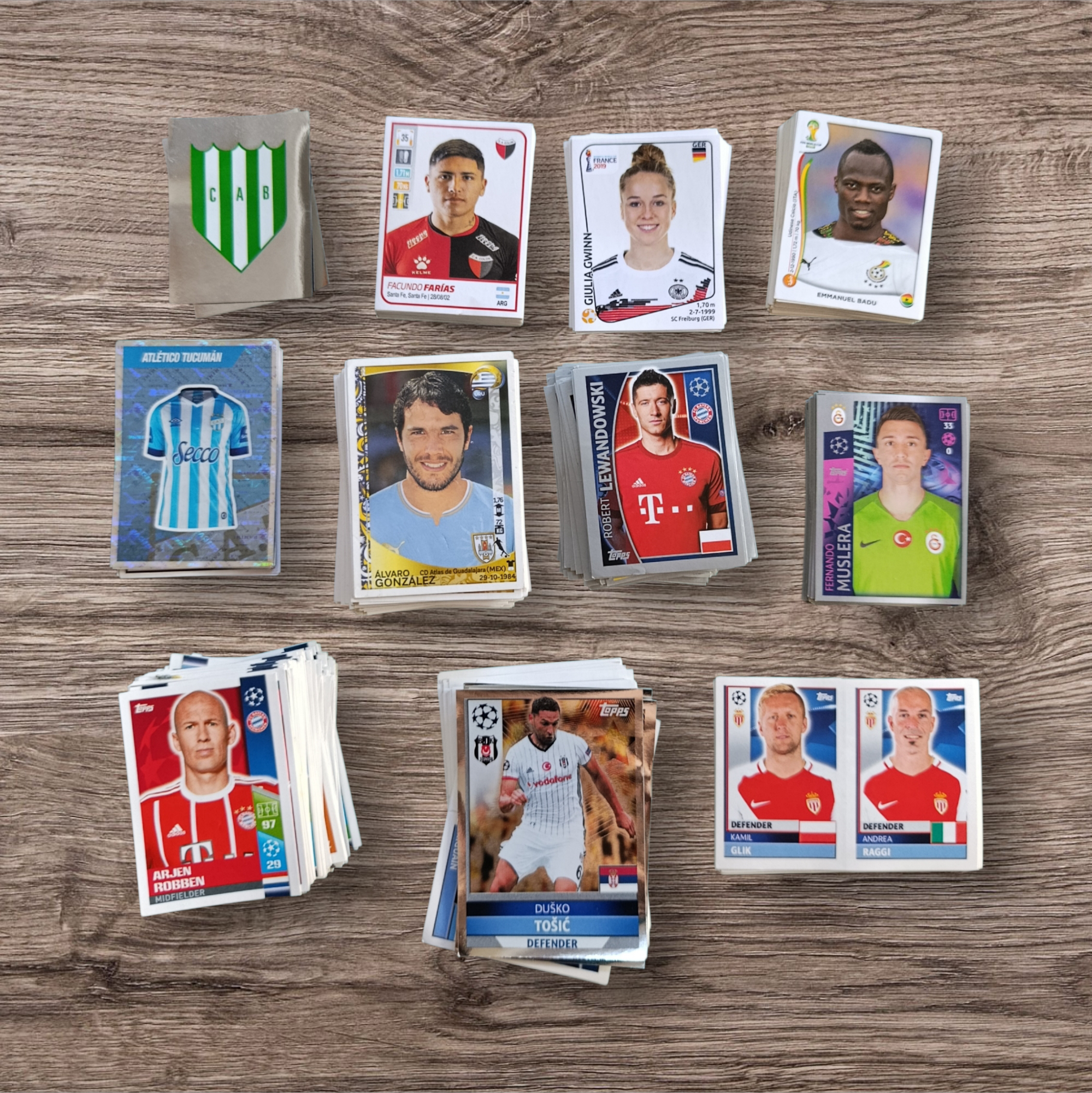 Lote mixto varias colecciones Fútbol