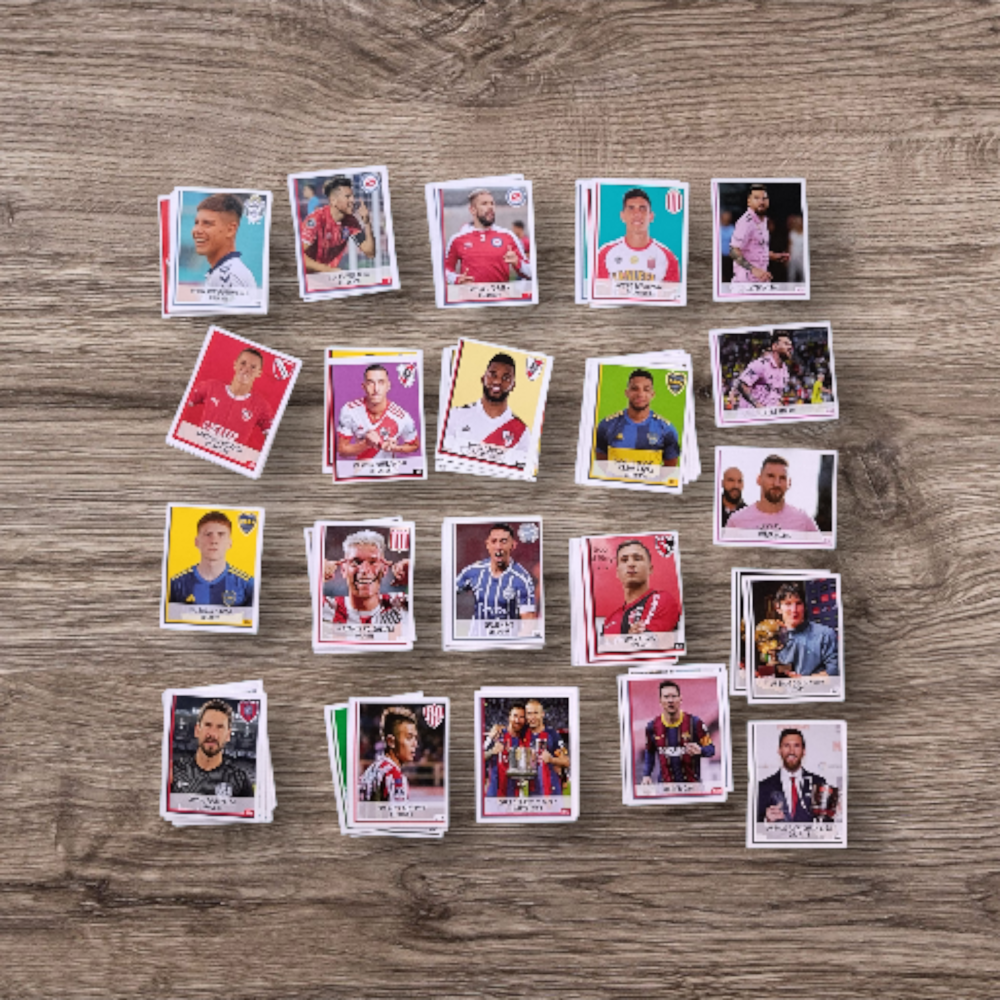 Lote 130 figuritas Fútbol Argentino colección no oficial