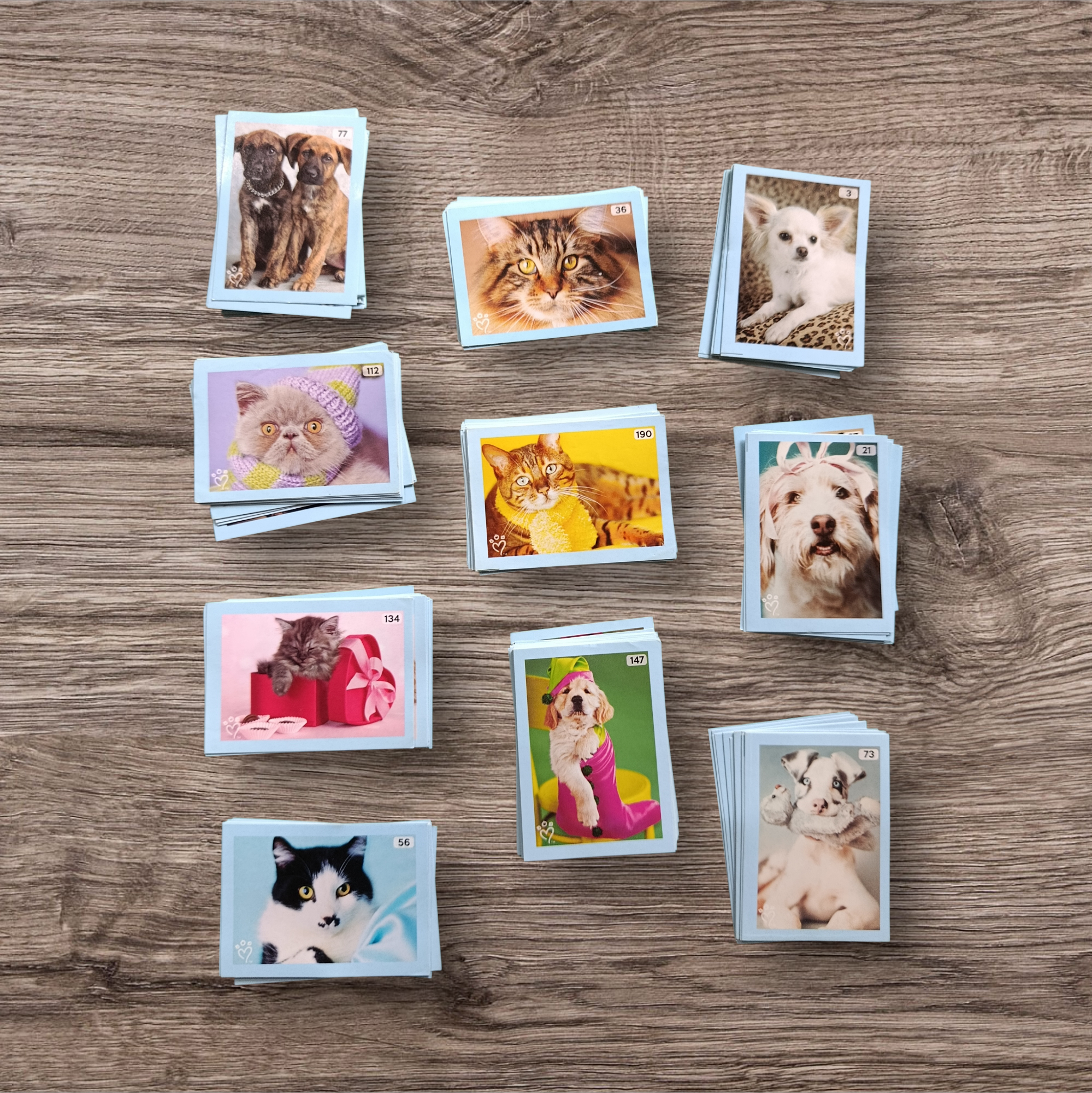 Lote 160 figuritas sin repetir The Dog 2