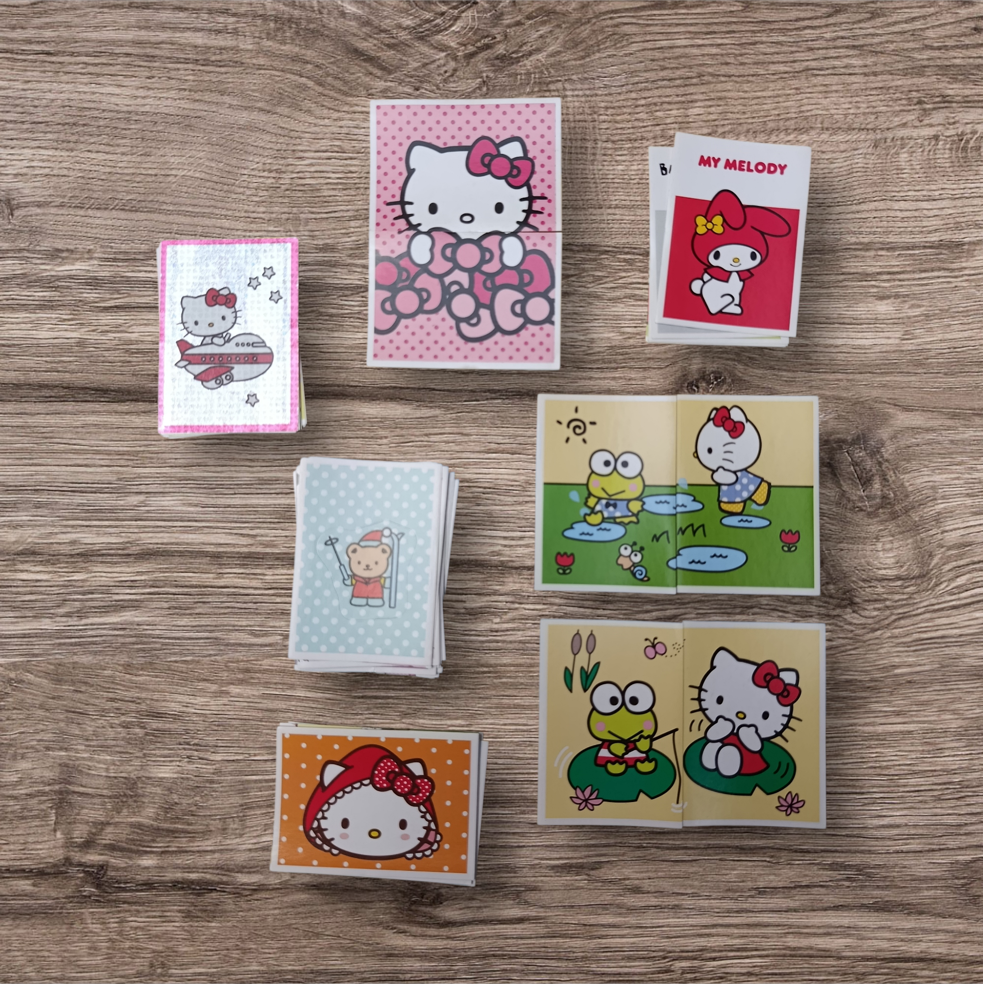 Lote 53 figuritas sin repetir Hello Kitty