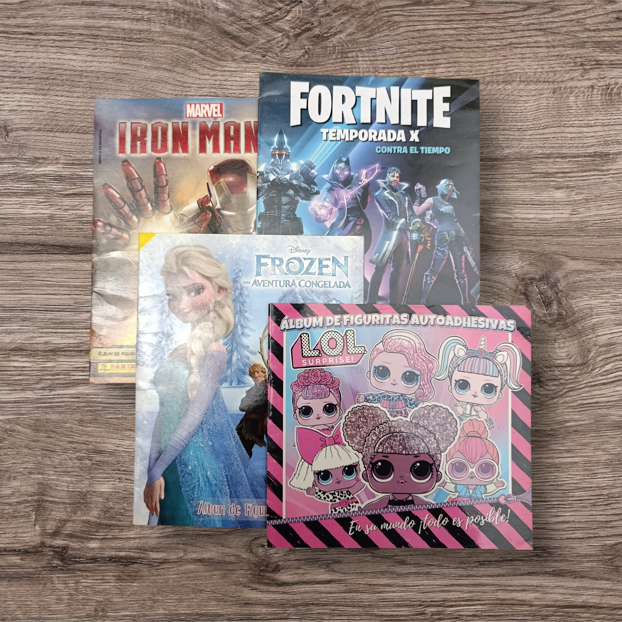 Lote 8 Álbumes vacíos