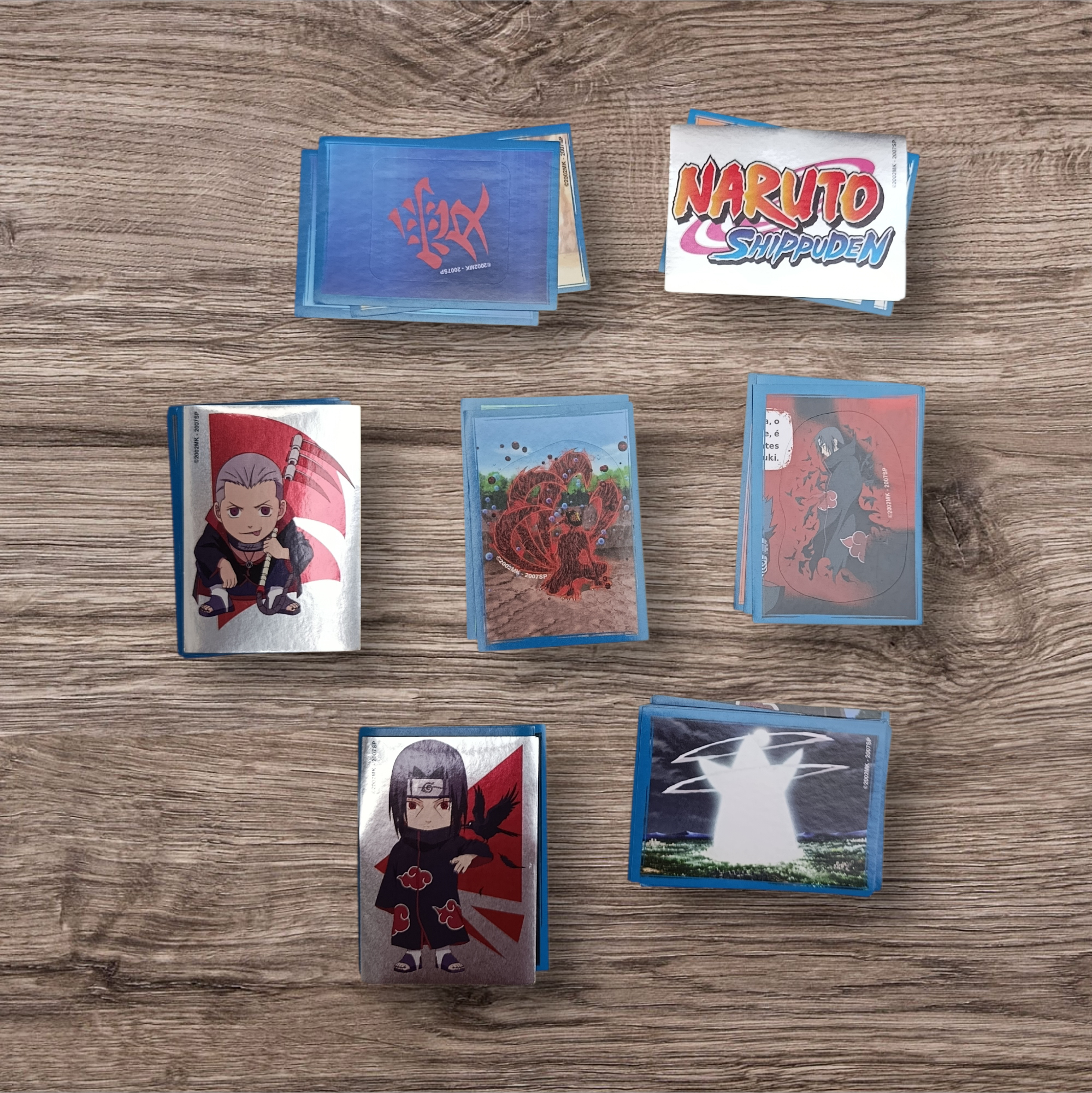 Lote 32 figuritas sin repetir Naruto Shippuden