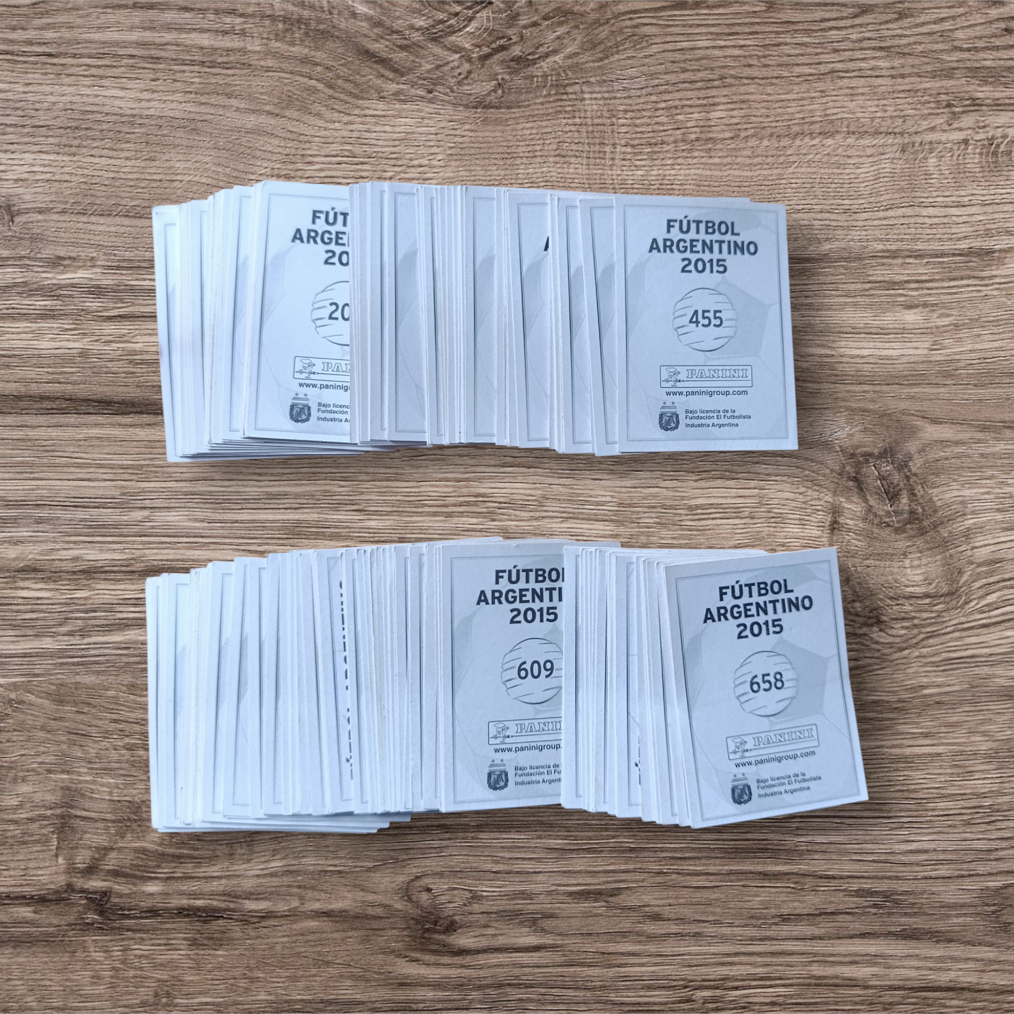 Lote 150 figuritas sin repetir Fútbol Argentino 2015