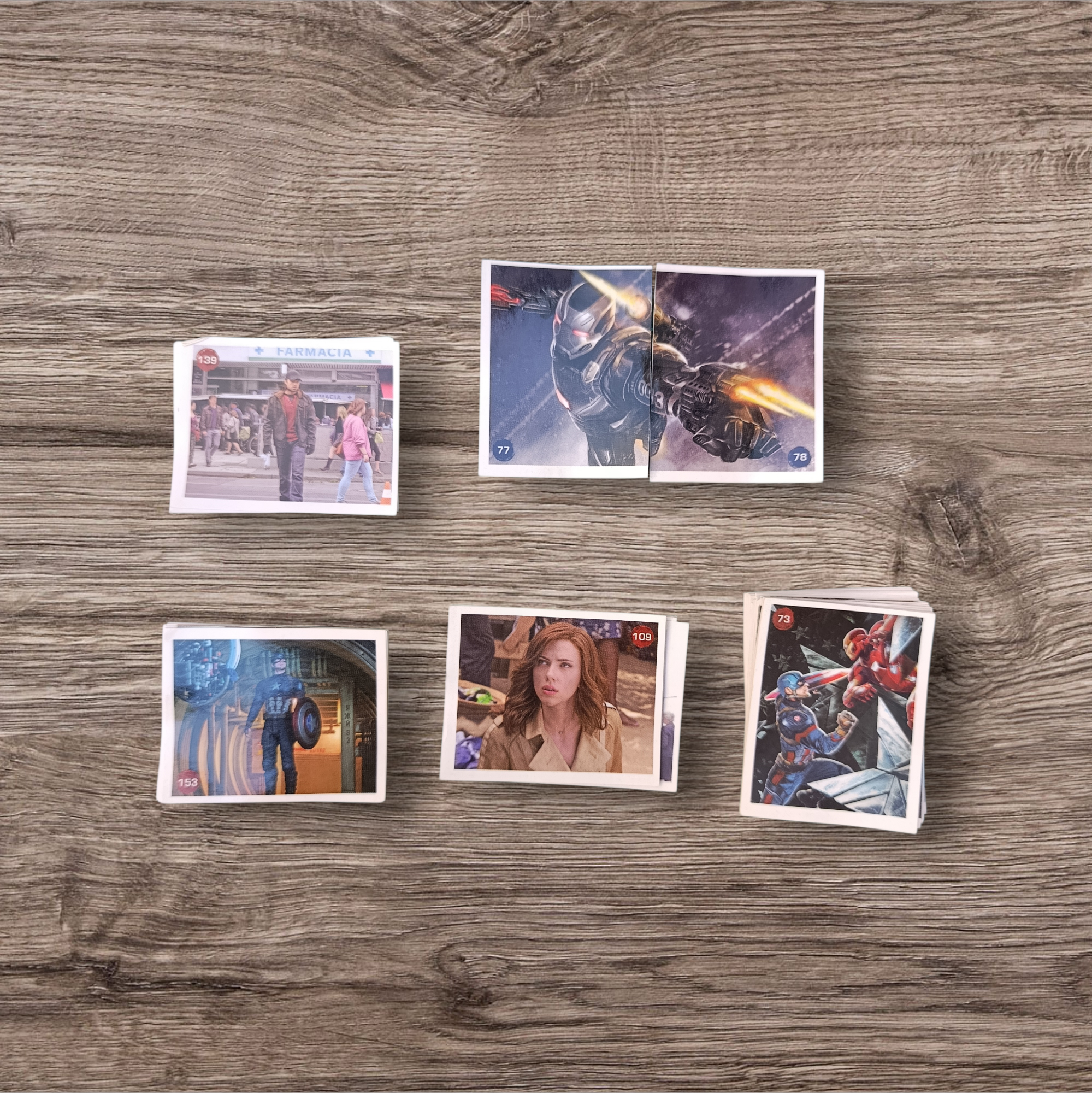 Lote 64 figuritas Civil War