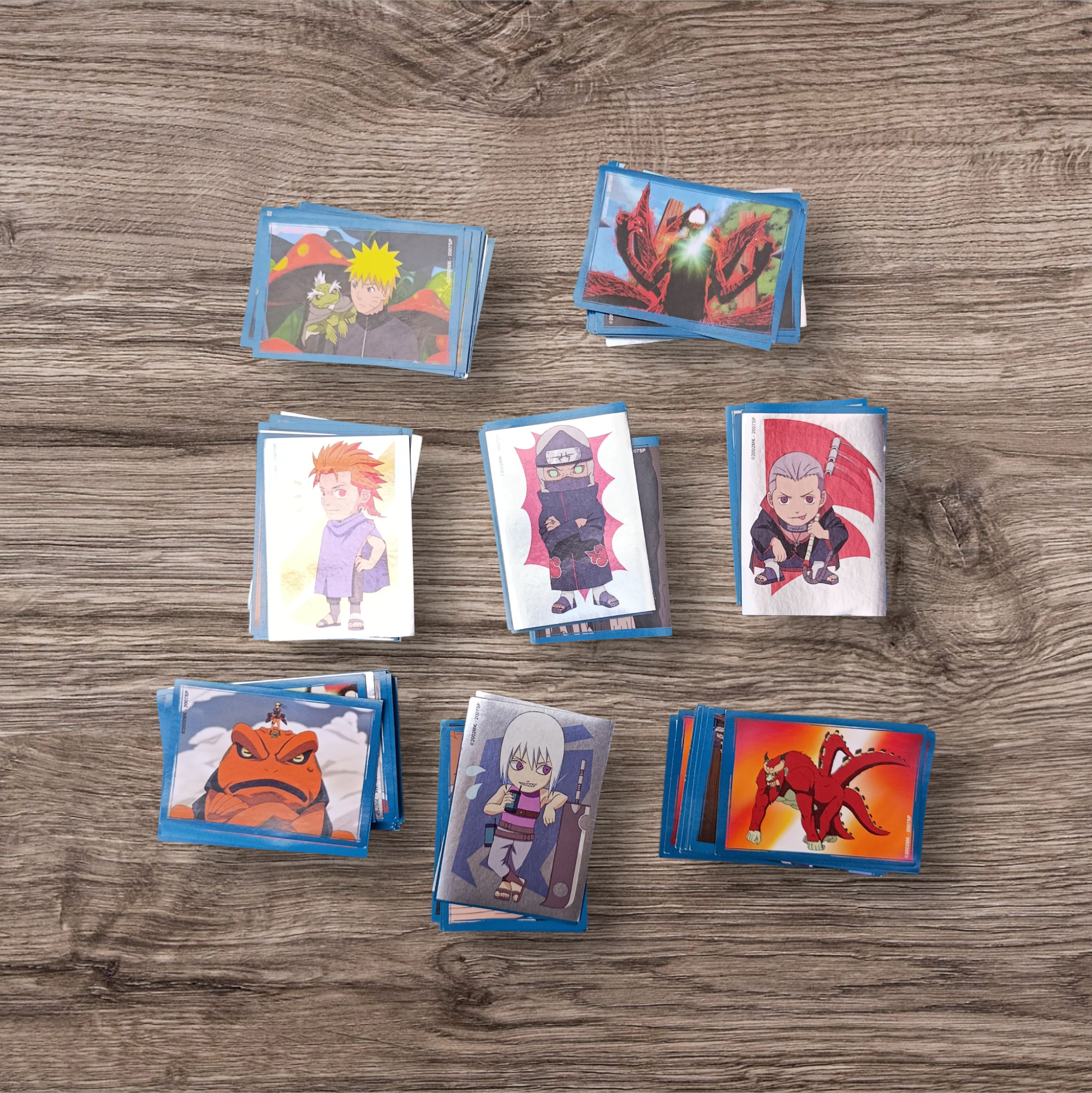 Lote 139 figuritas sin repetir Naruto Shippuden