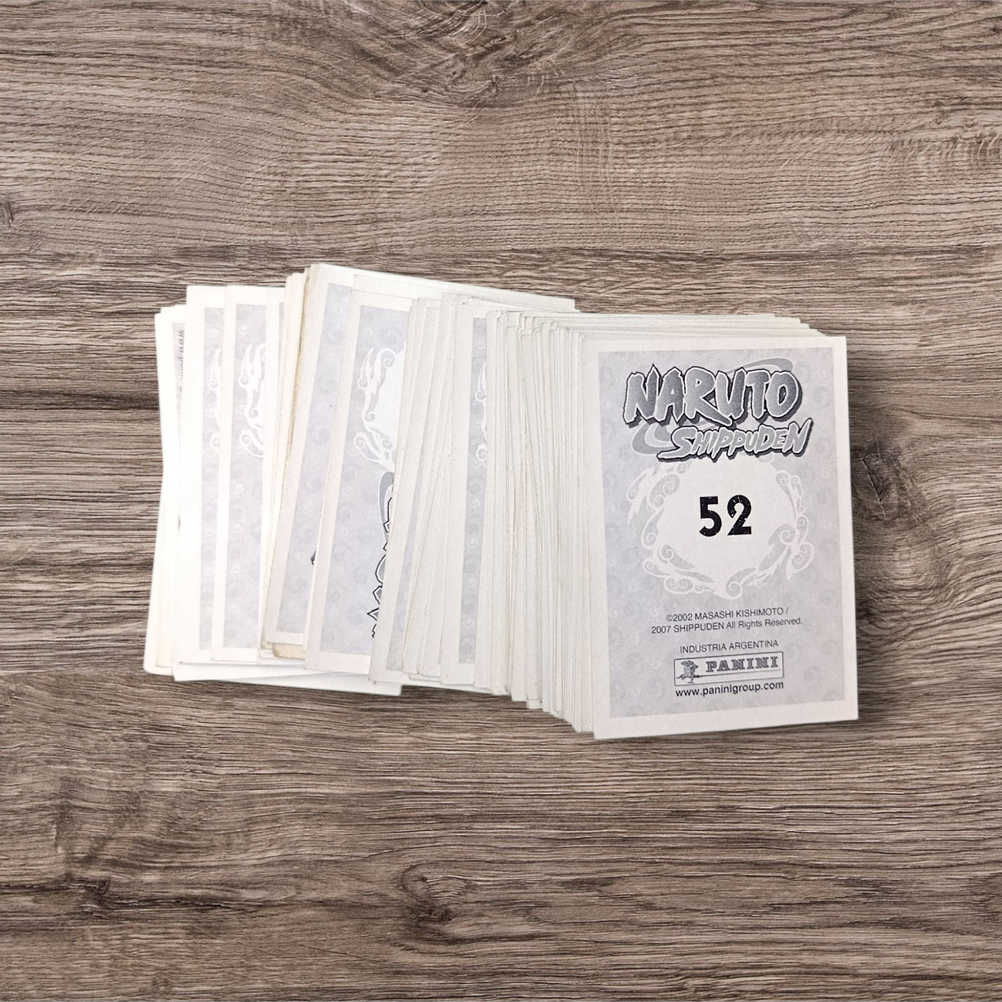 Lote 139 figuritas sin repetir Naruto Shippuden