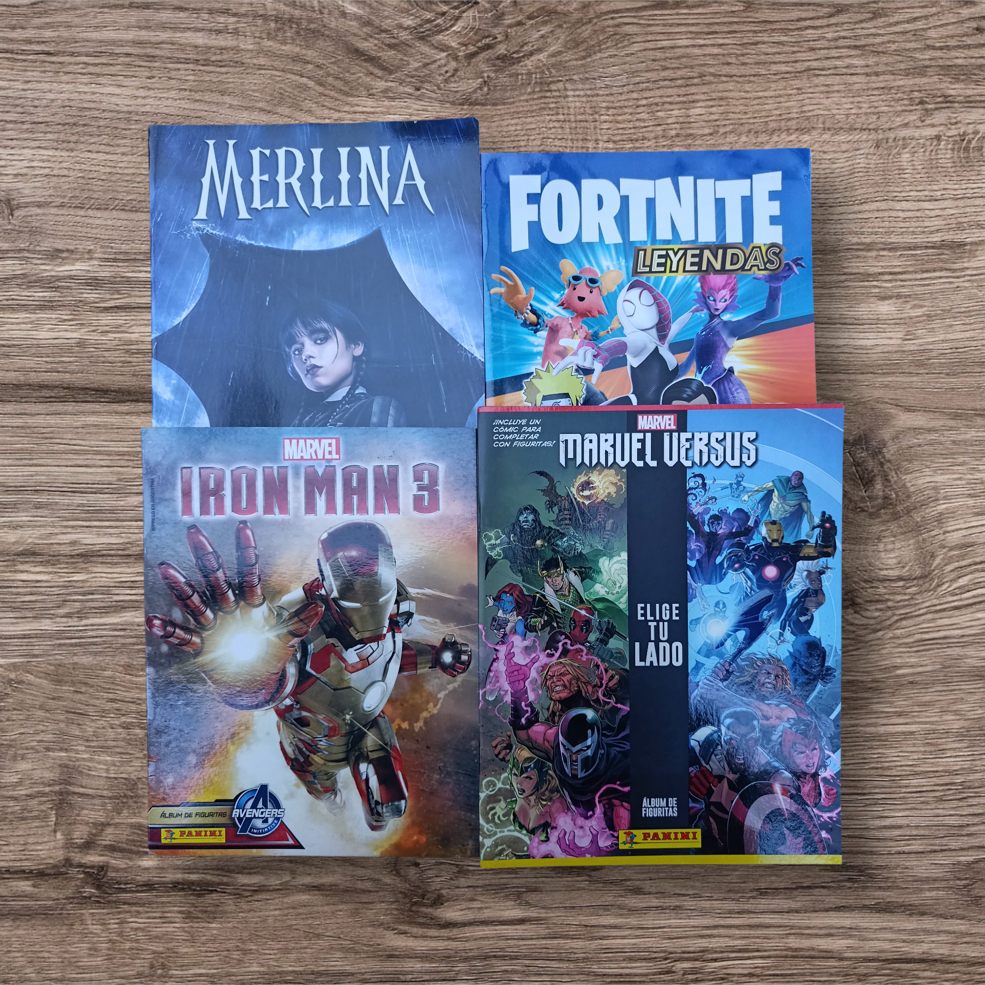 Lote 8 álbumes vacíos