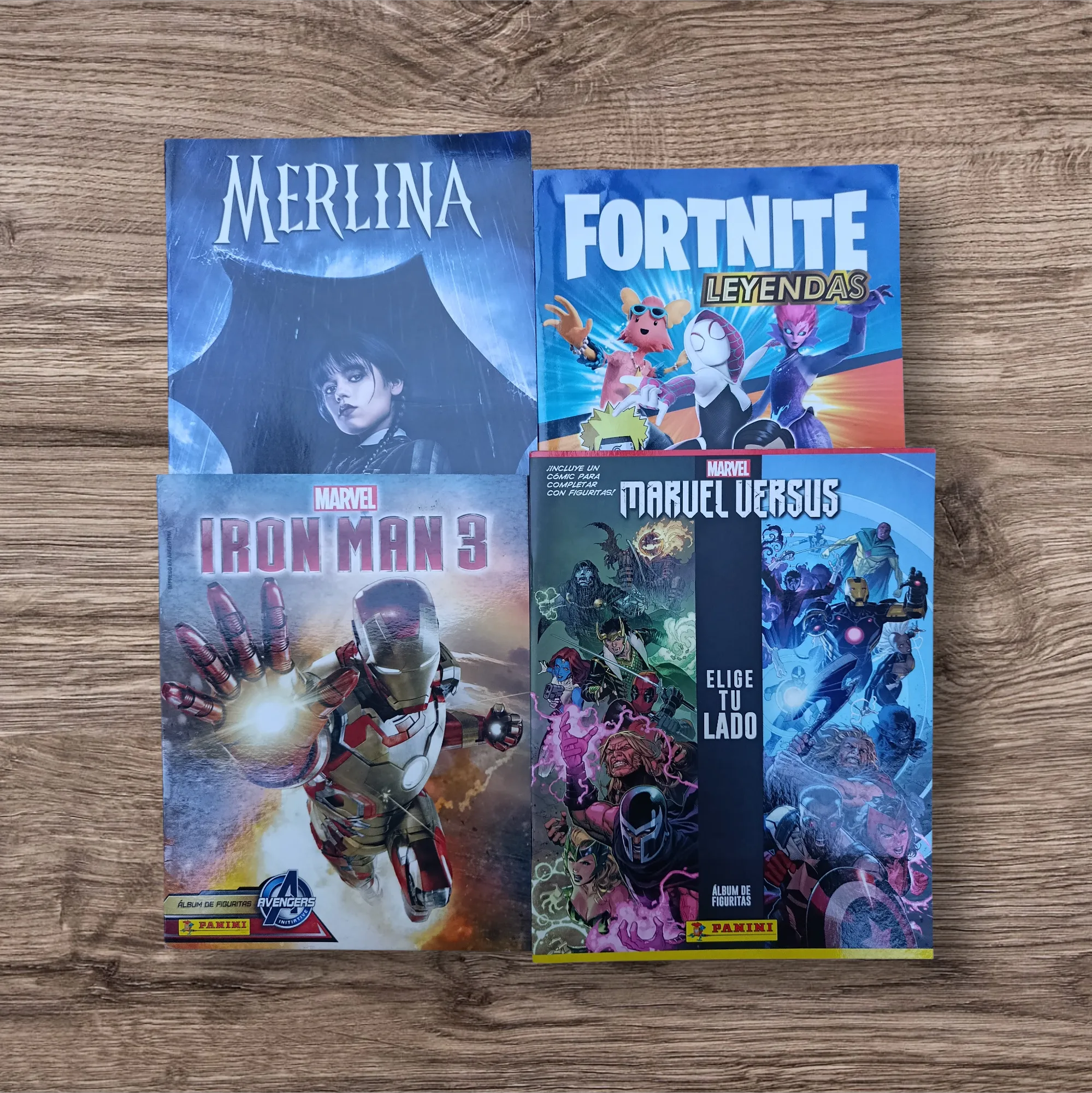Lote 8 álbumes vacíos