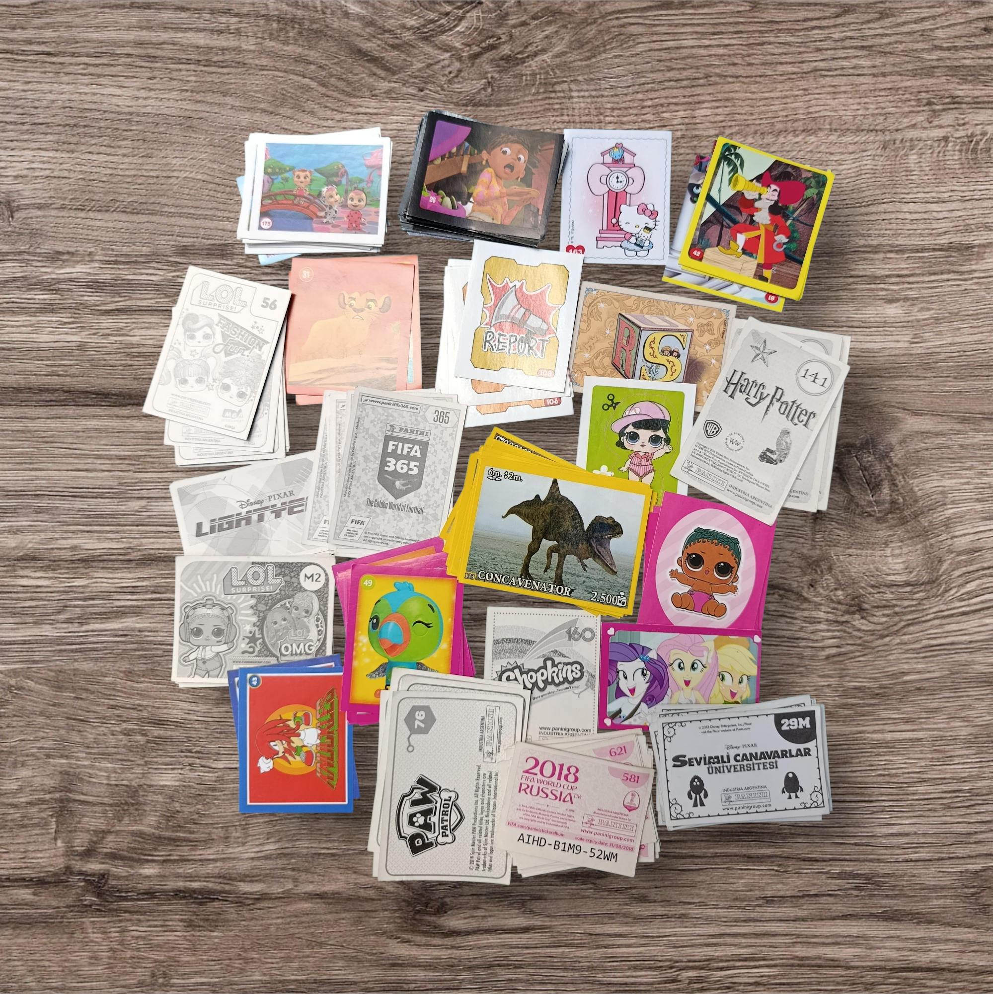 Lote 502 figuritas colecciones varias