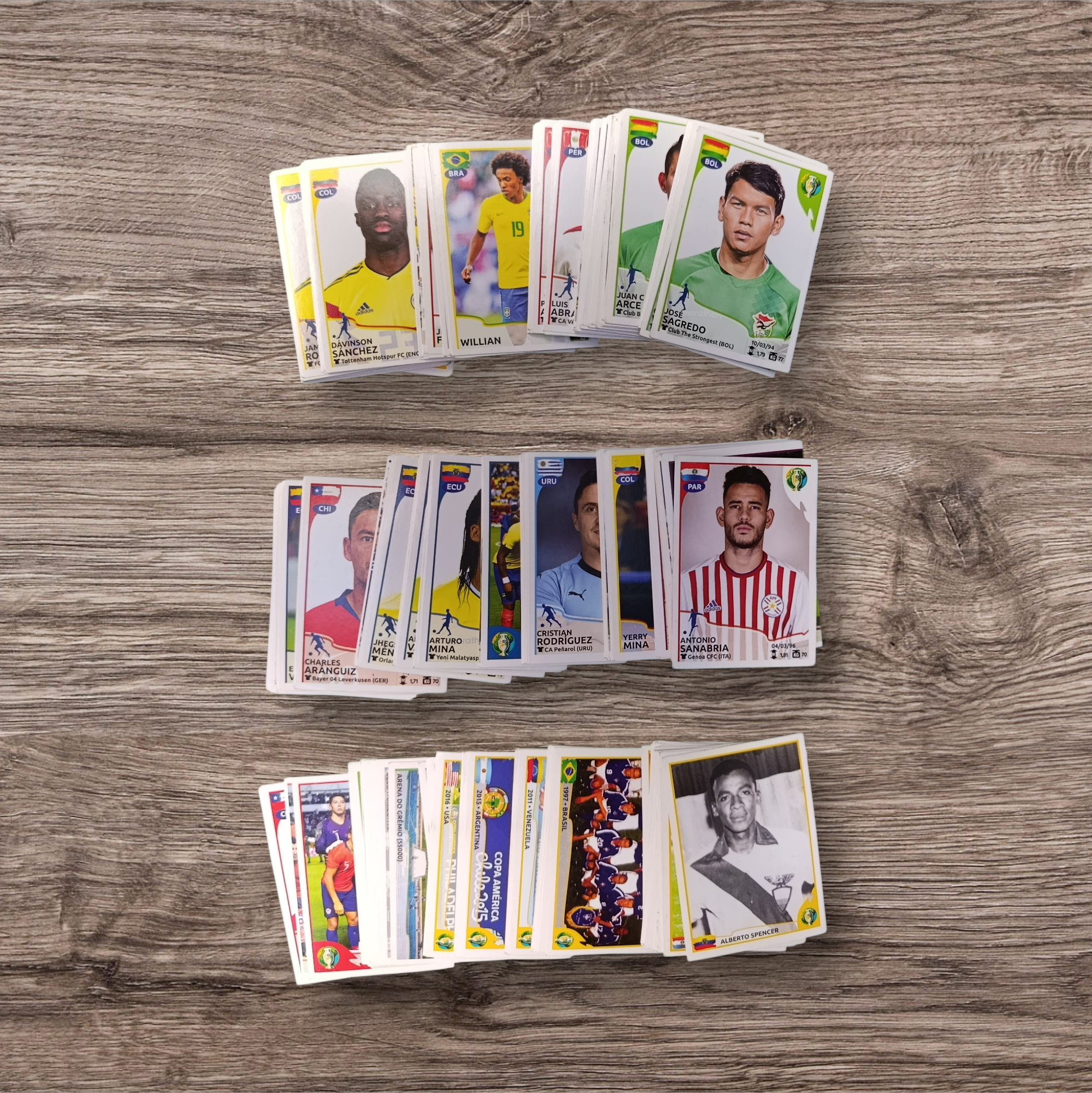 Lote 273 figuritas sin repetir Copa América Brasil 2019