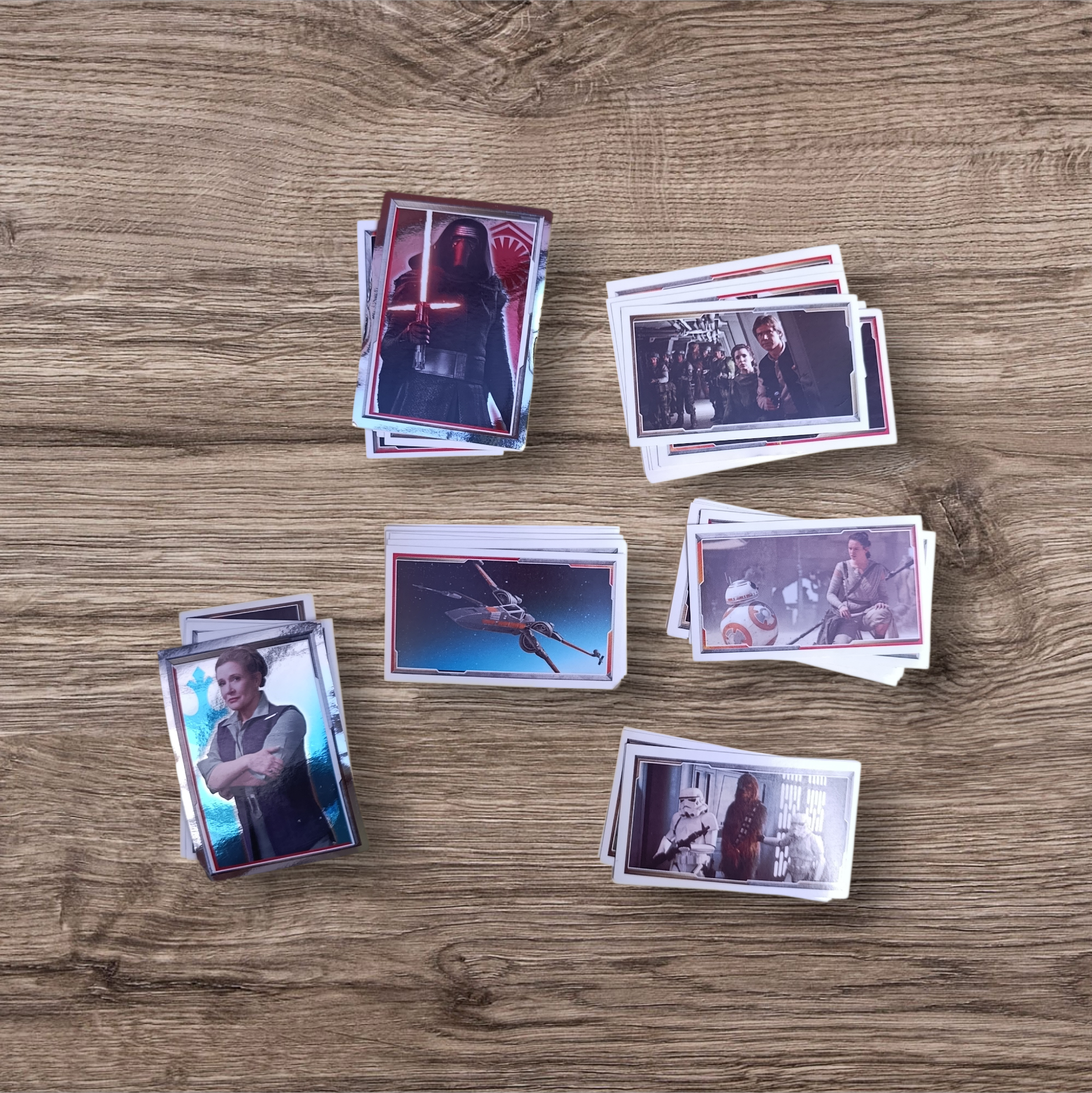 Lote 52 figuritas sin repetir Star Wars