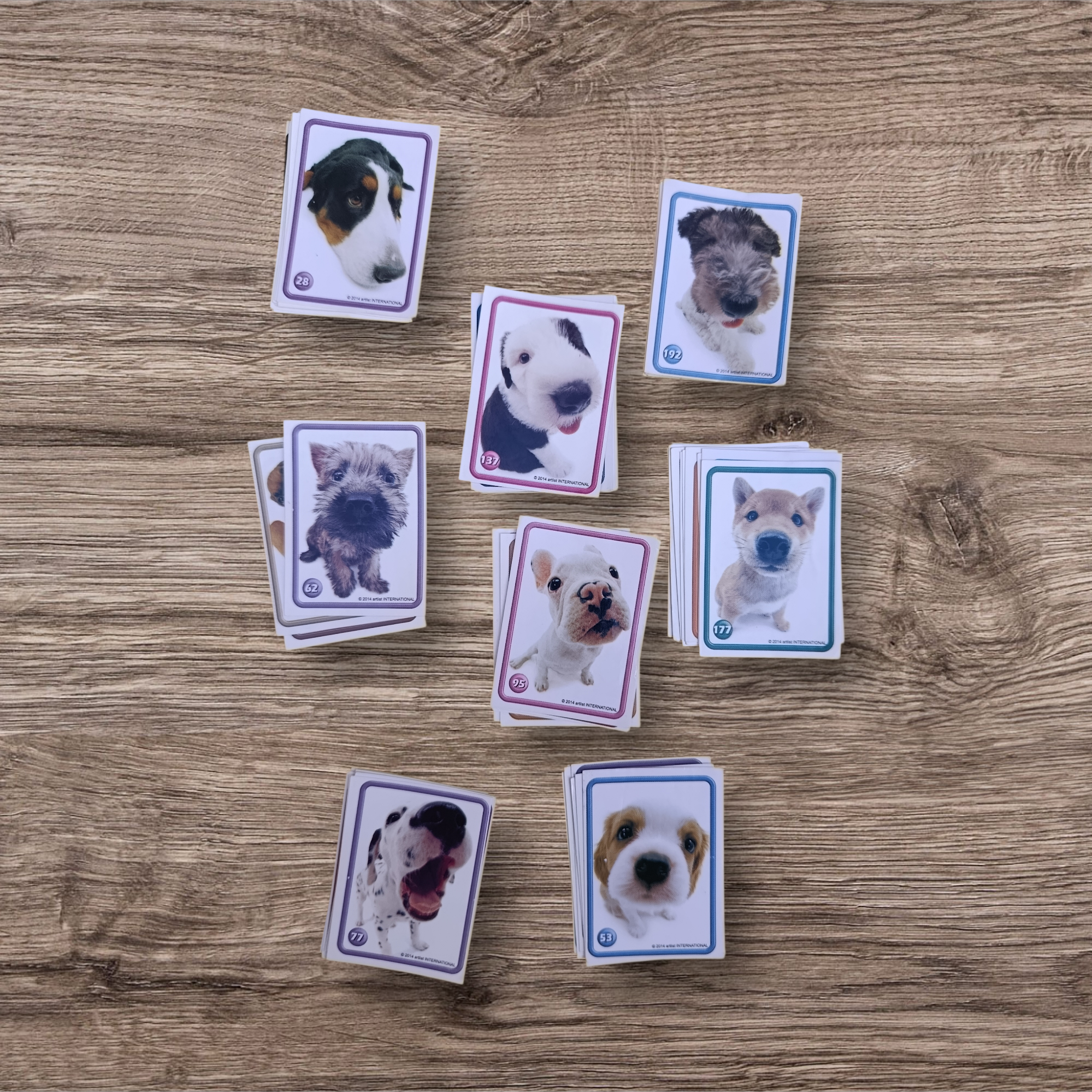 Lote 60 figuritas sin repetir The Dog