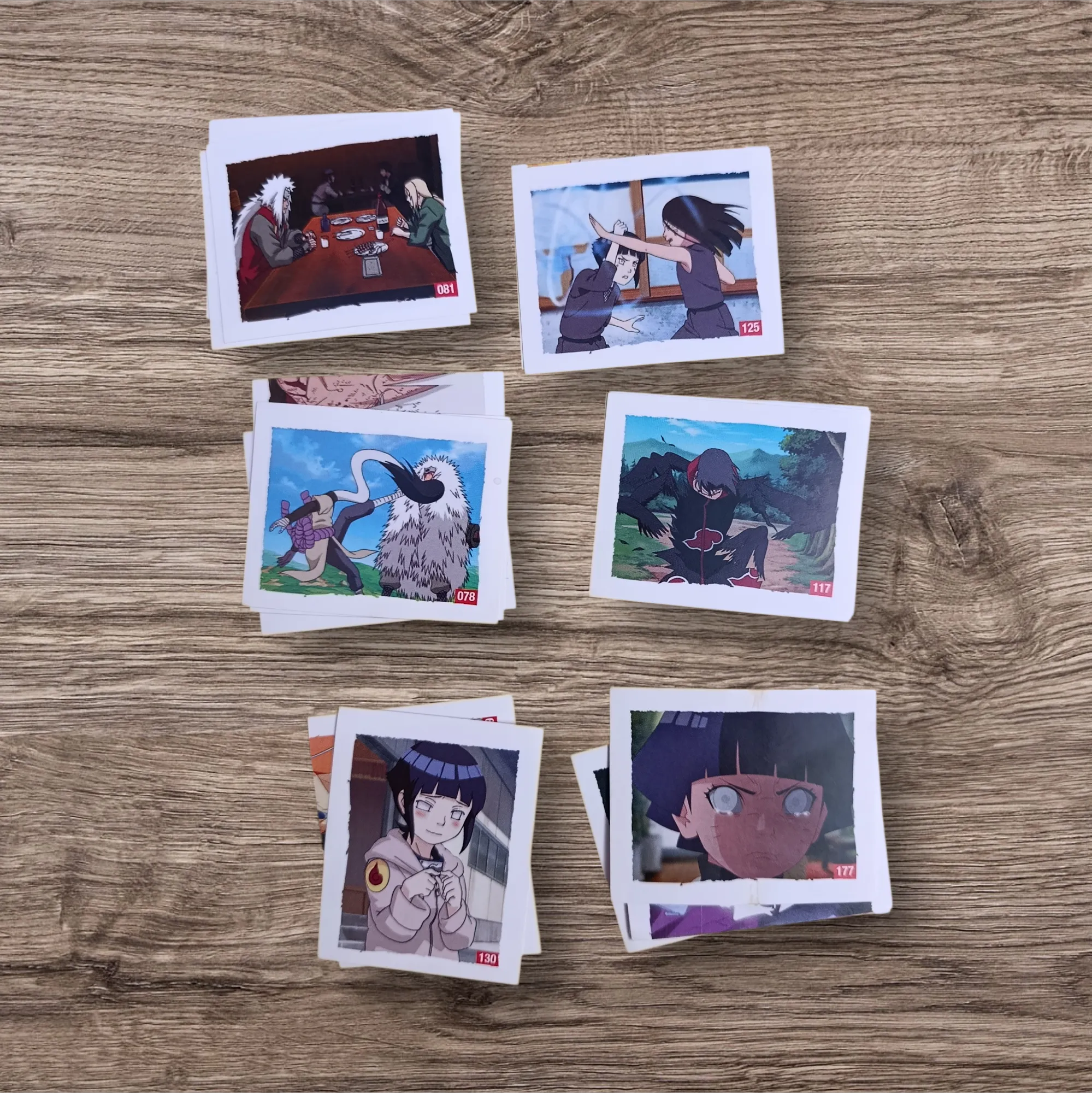 Lote 20 figuritas sin repetir Naruto Shippuden