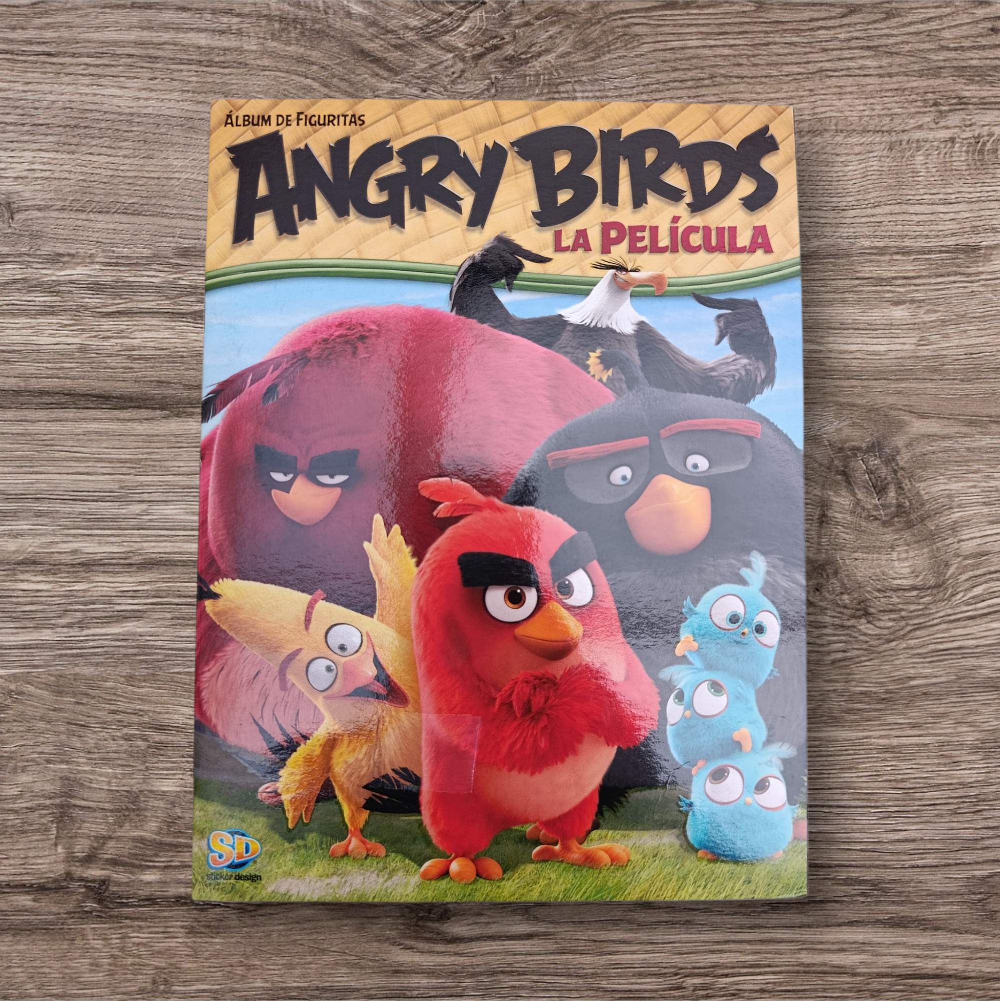 Álbum lleno Angry Birds La Película