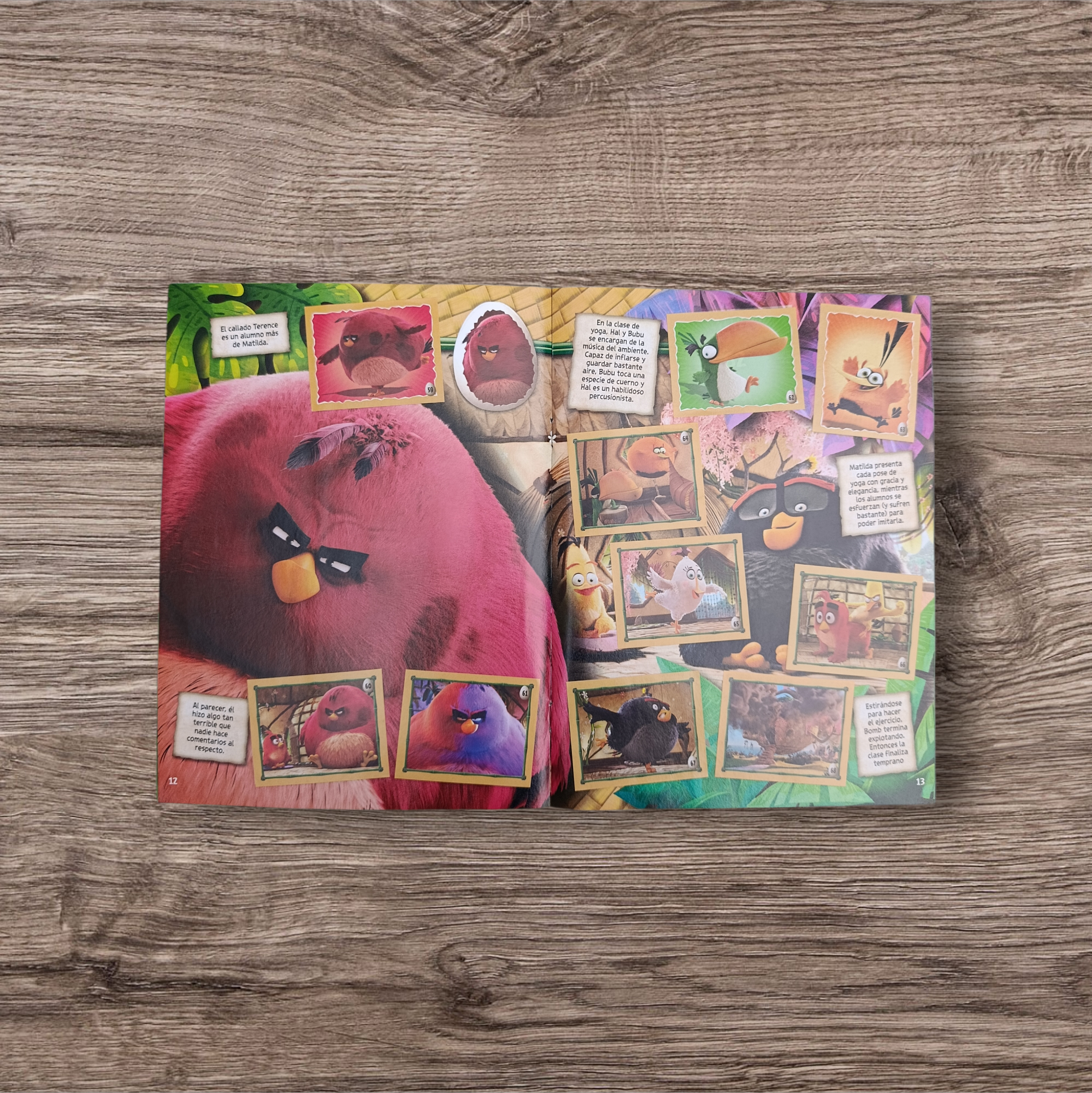 Álbum lleno Angry Birds La Película