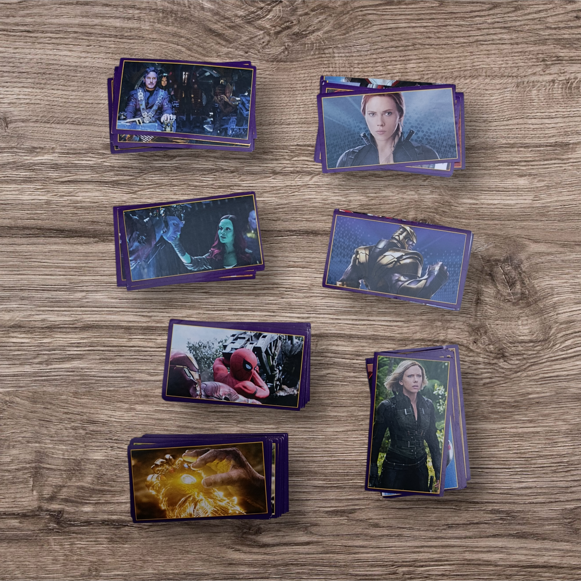 Lote 66 figuritas sin repetir Avengers Endgame