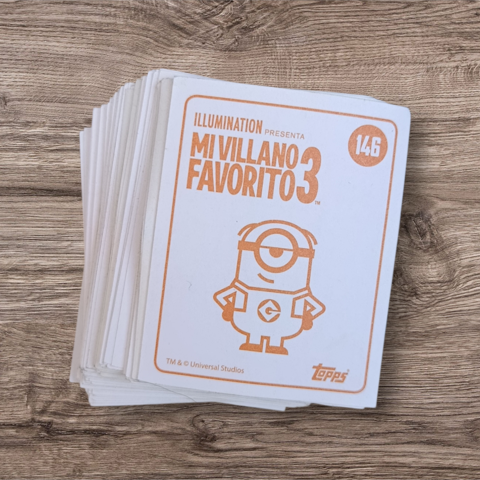 Lote 89 figuritas Mi Villano Favorito 3