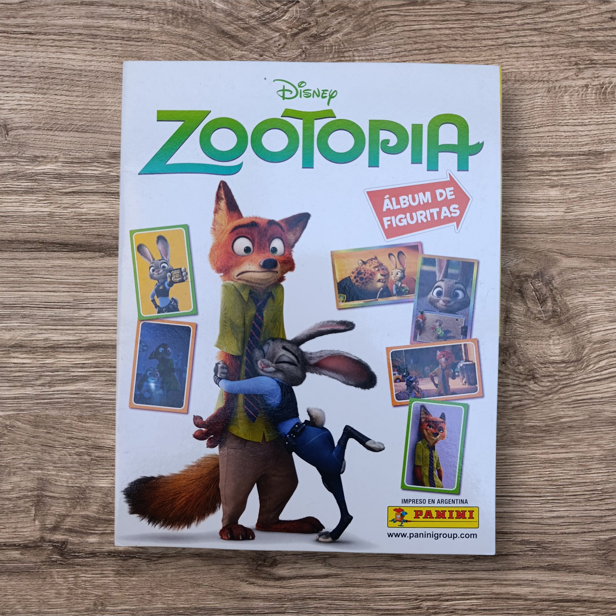 Álbum lleno Zootopia